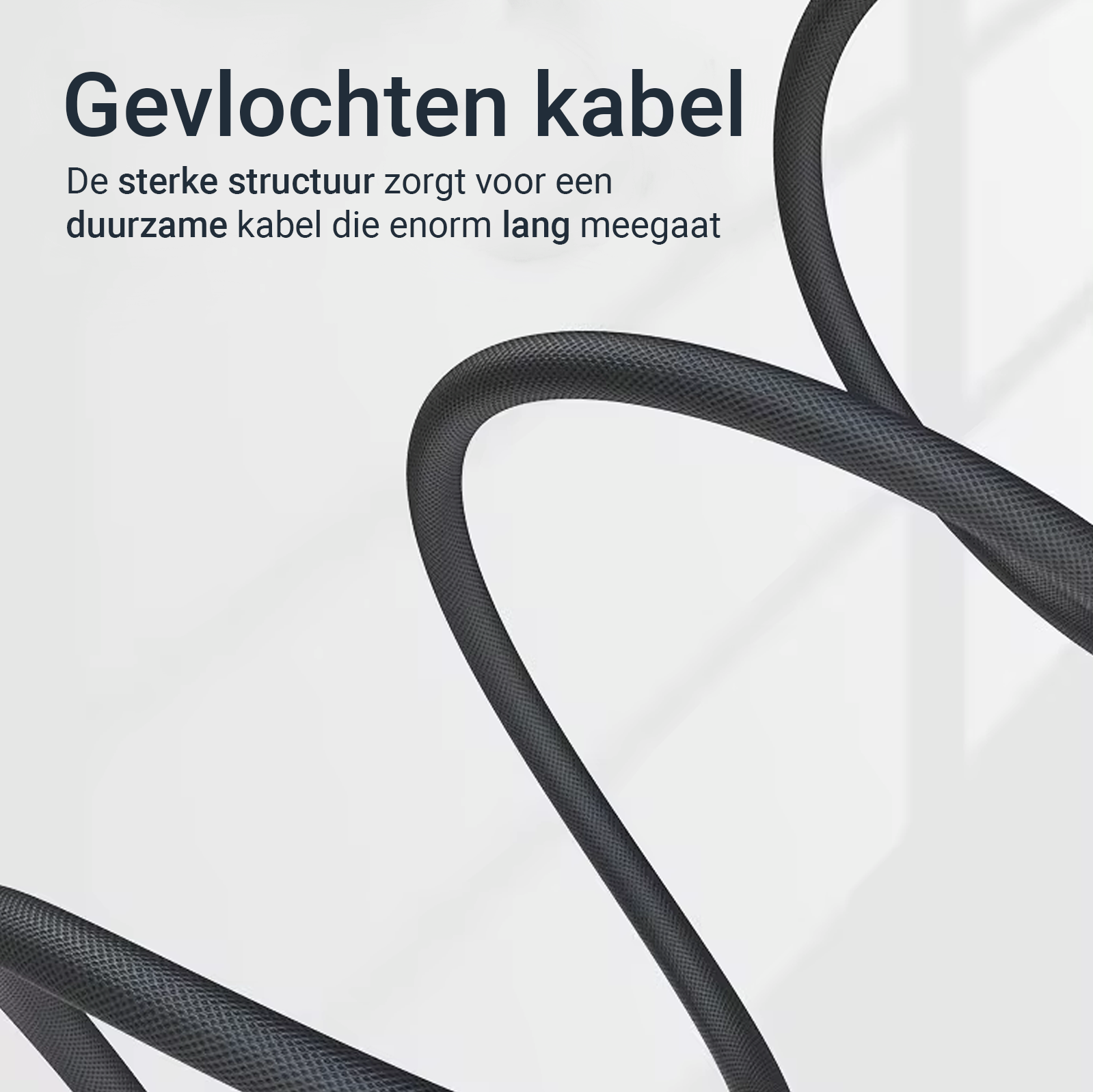 USB-A naar USB-C Kabel - 2 Meter - Spacegrey-6