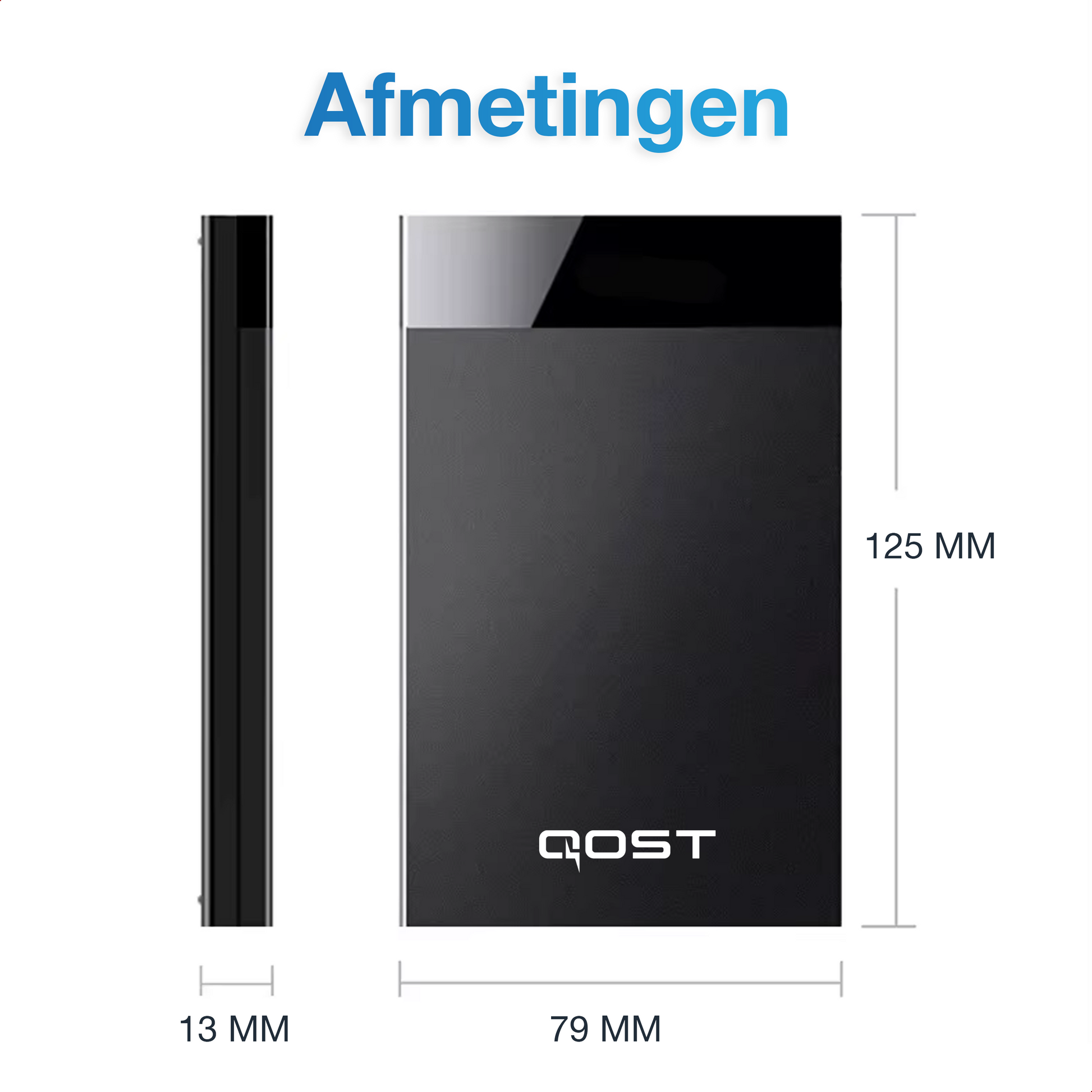 2.5 Inch Harde Schijf Behuizing - Zwart-5