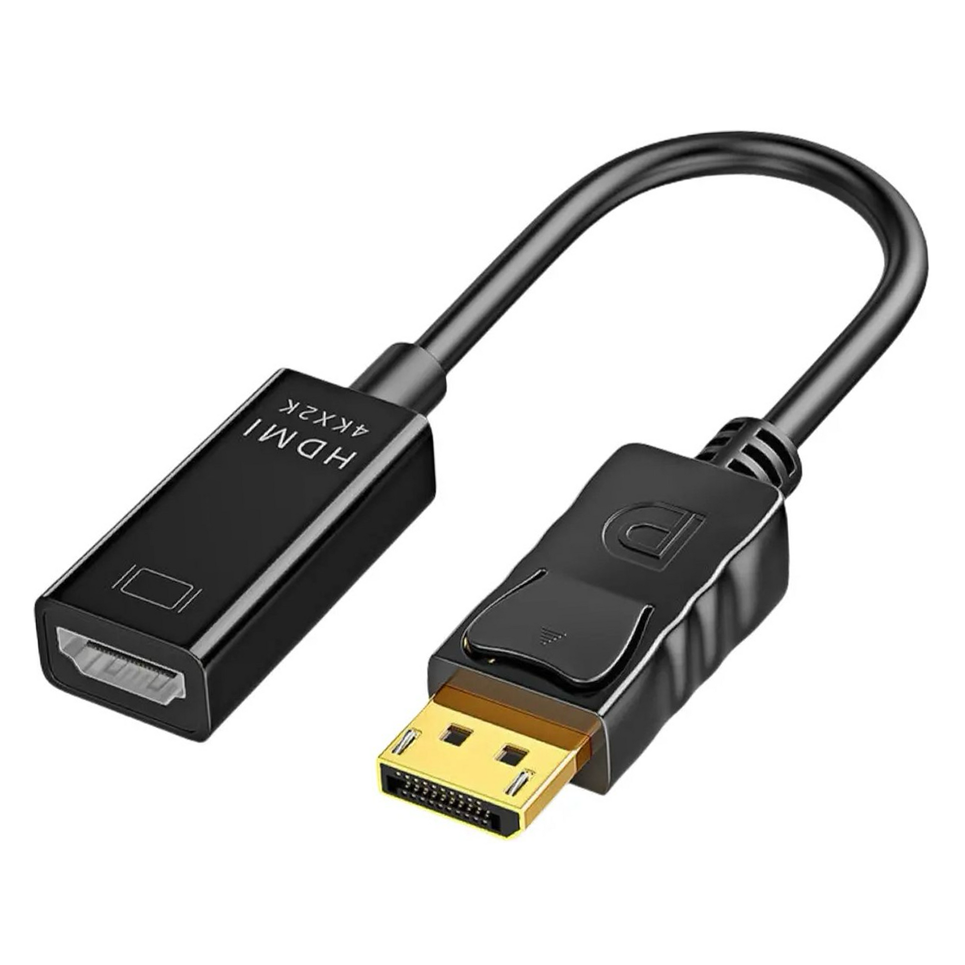 DisplayPort naar HDMI adapter - 0.15 Meter - Zwart