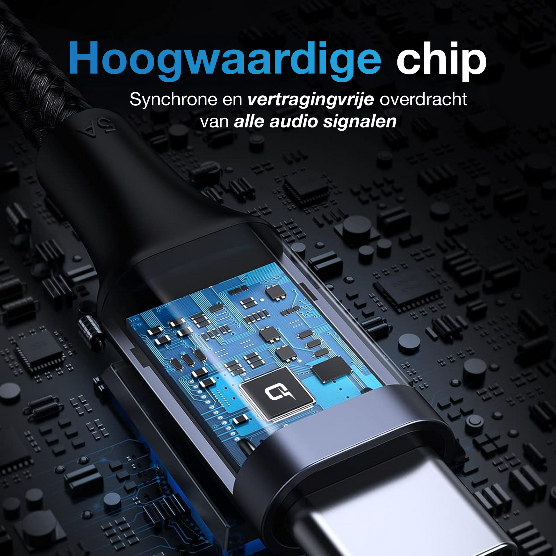 USB-C naar Aux Adapter - Spacegrey-4