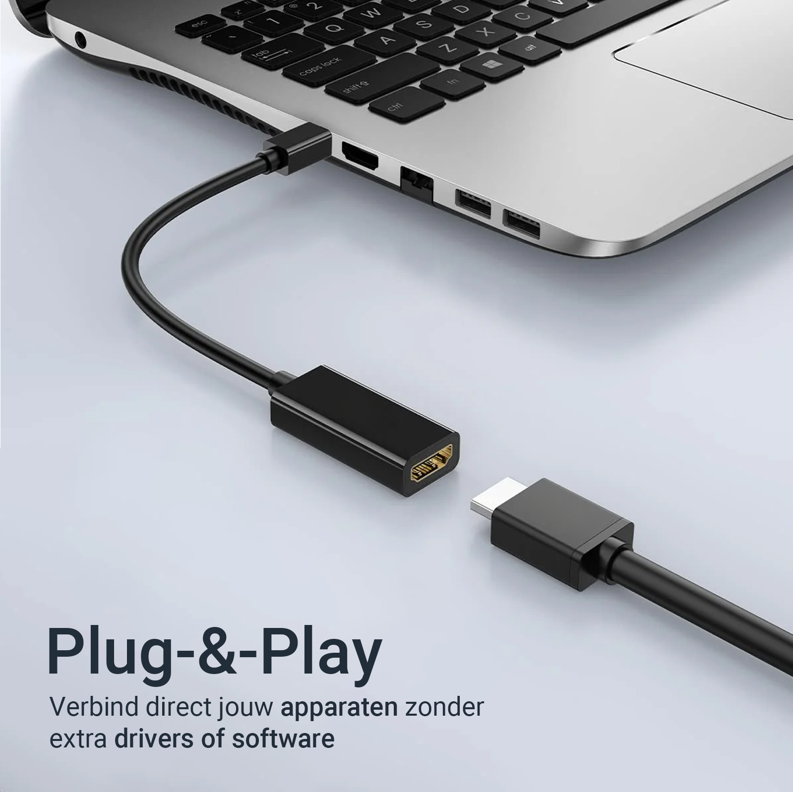 Mini DisplayPort naar HDMI Adapter - Zwart-4