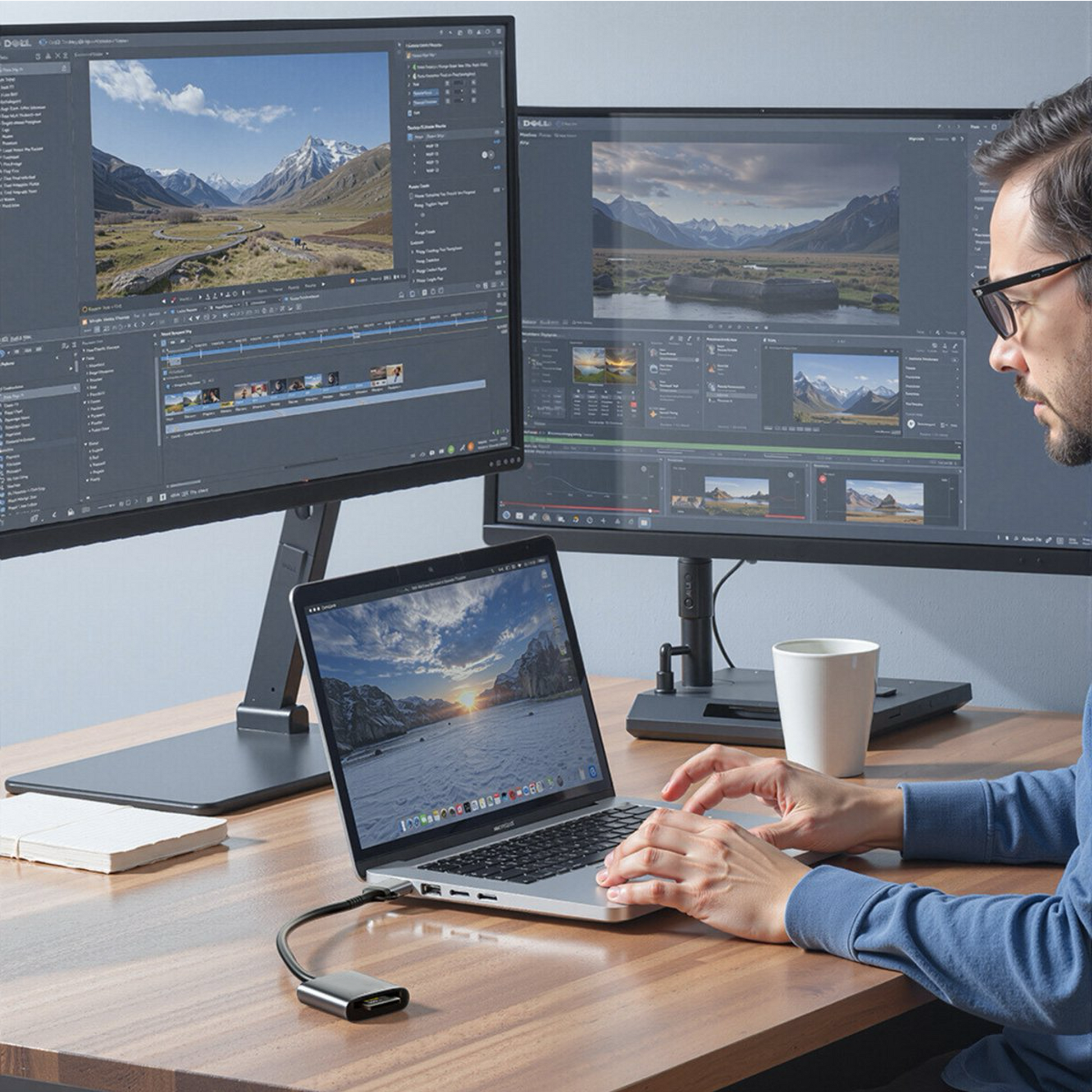 USB-C naar SD-Kaart lezer - Spacegrey-3