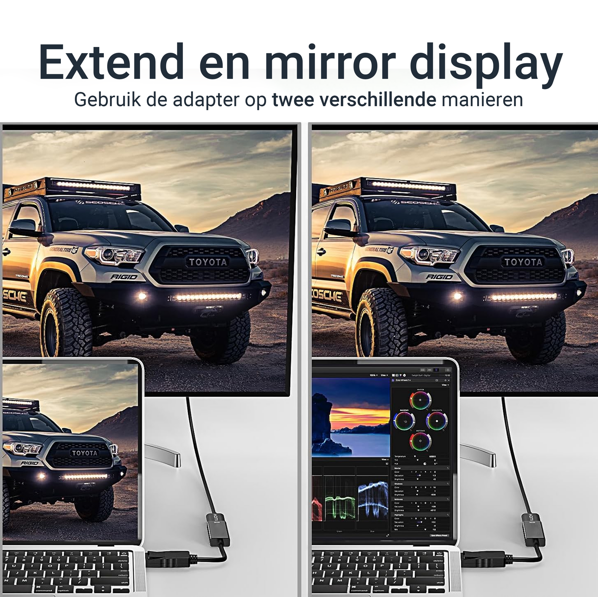 DisplayPort naar HDMI adapter - 0.15 Meter - Zwart-4