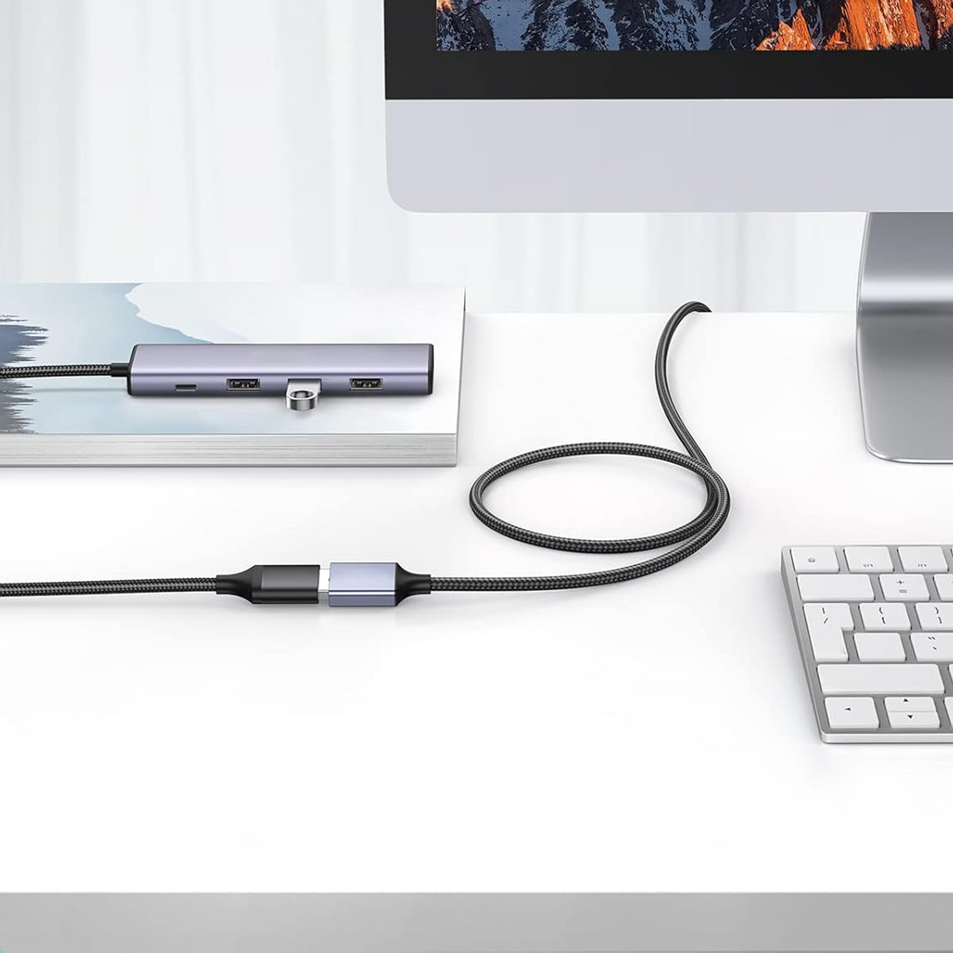USB-A Verlengkabel - 3 Meter - Spacegrey-7