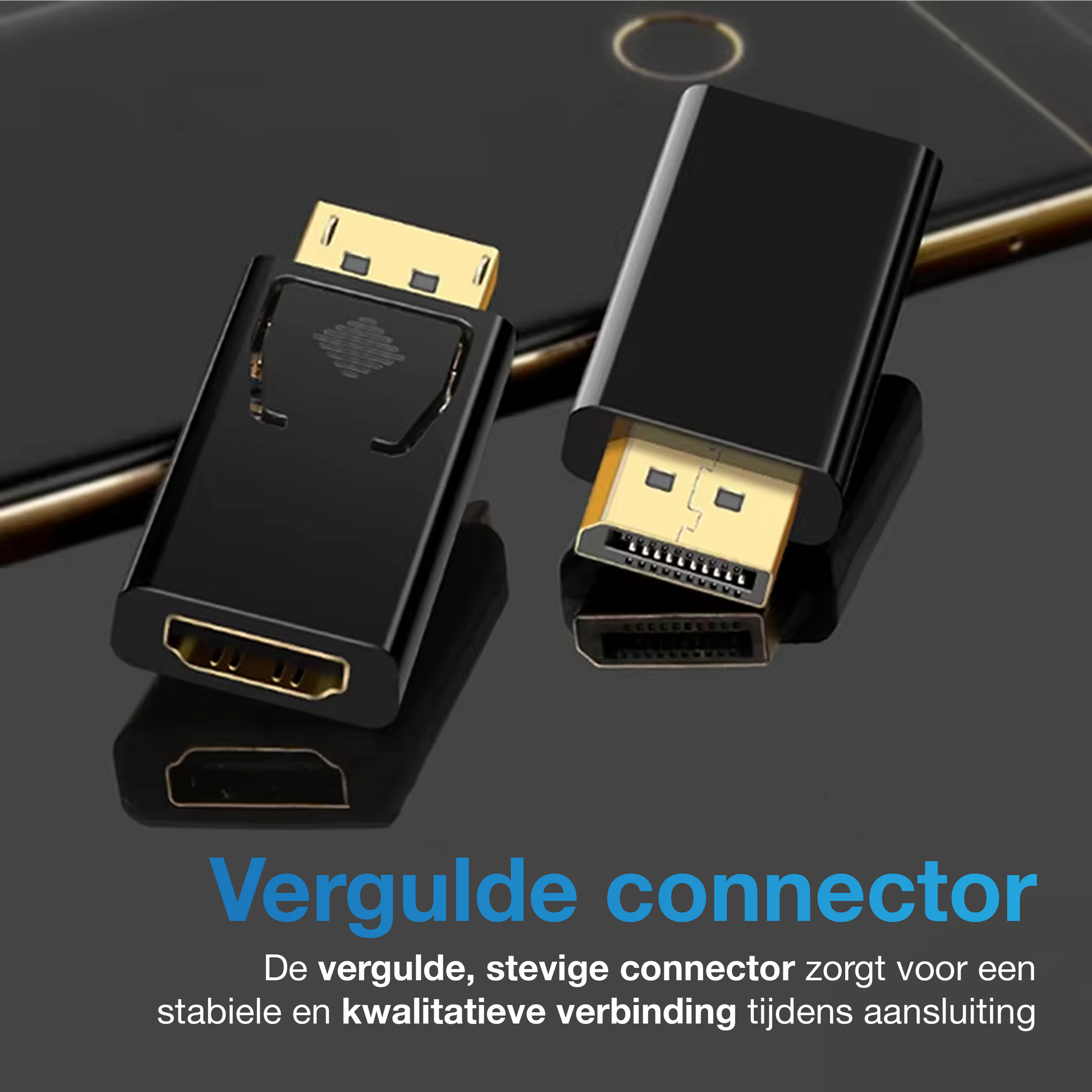 DisplayPort naar HDMI Adapter - Zwart-3