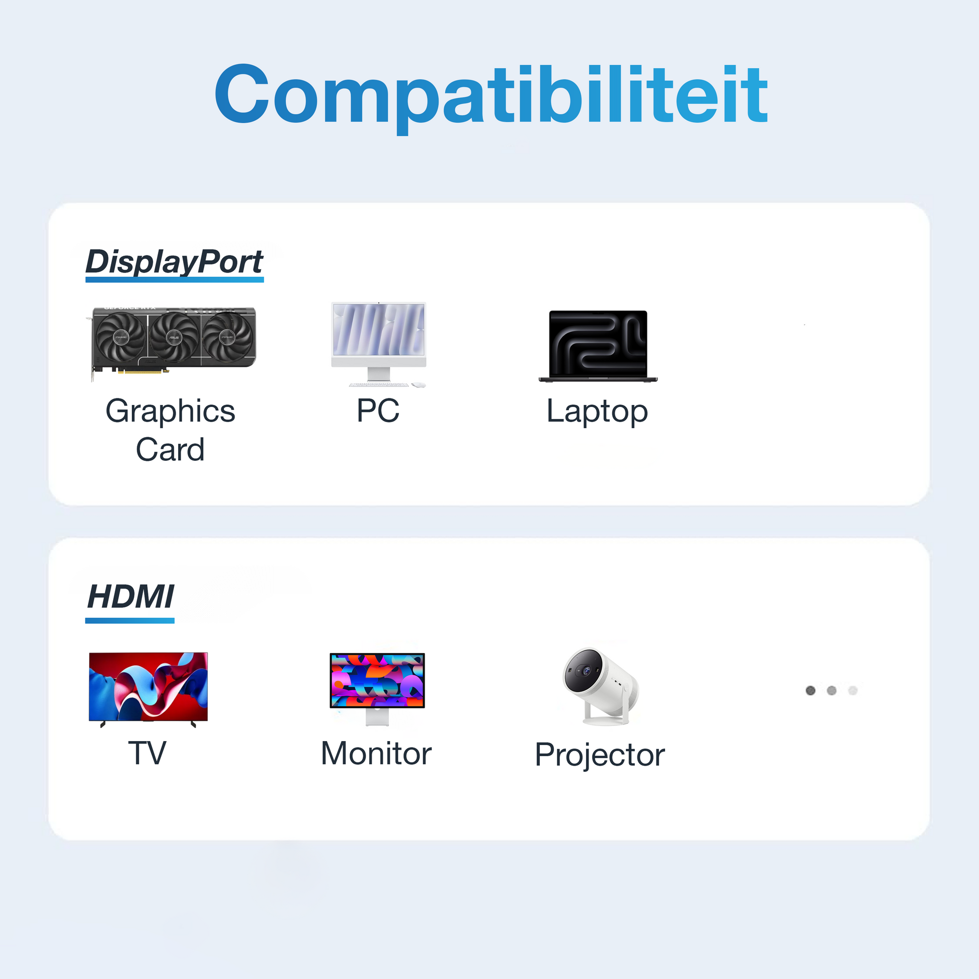 DisplayPort naar HDMI Adapter - Zwart-6