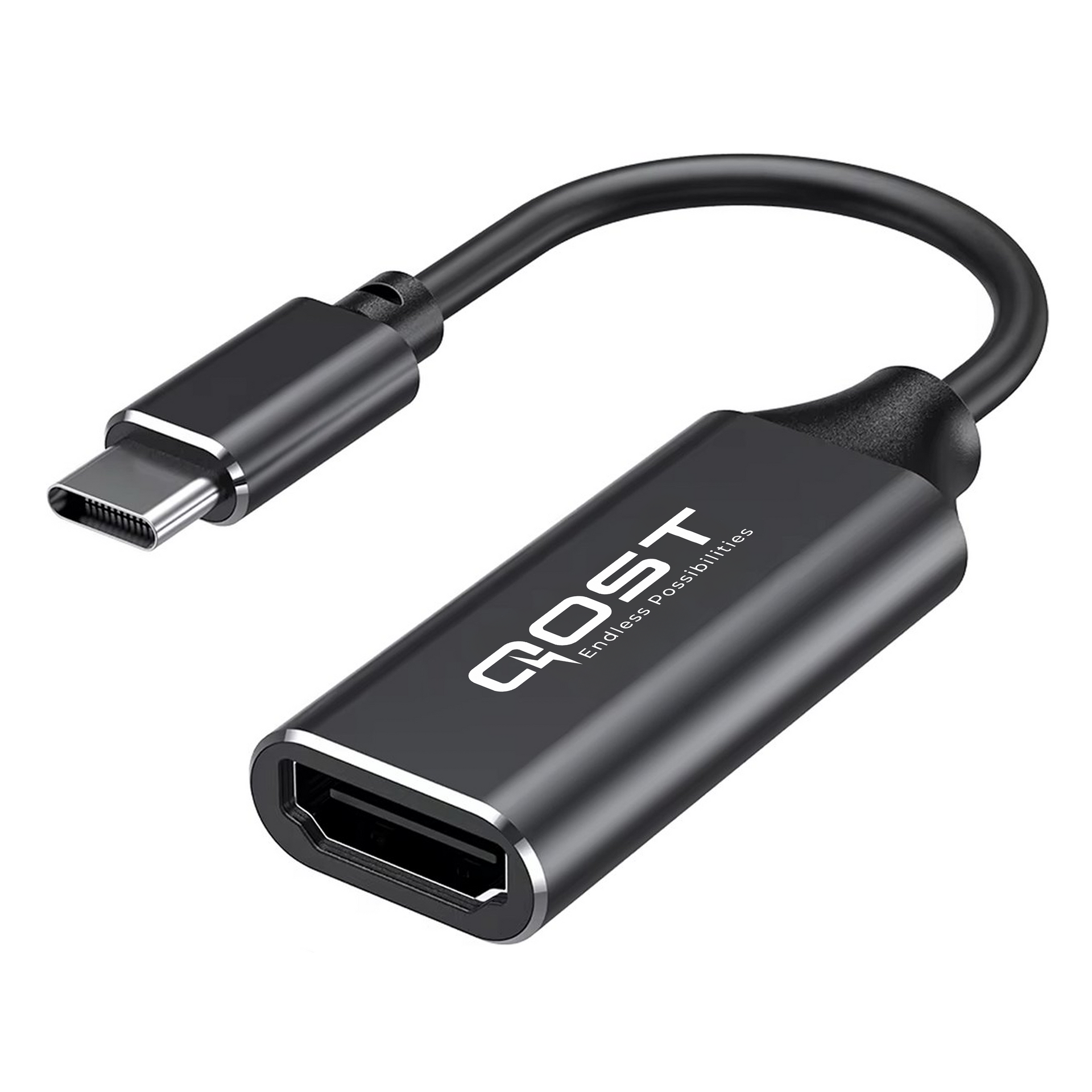 USB-C naar HDMI Adapter - Zwart