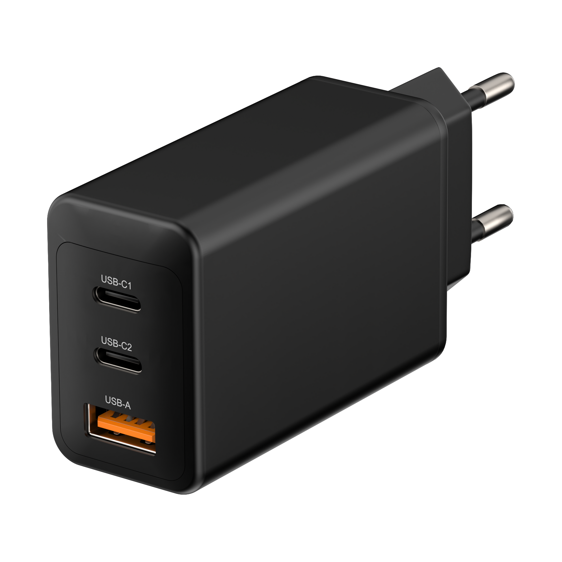 USB-C Adapter 65W - USB-A / USB-C - Zwart-9