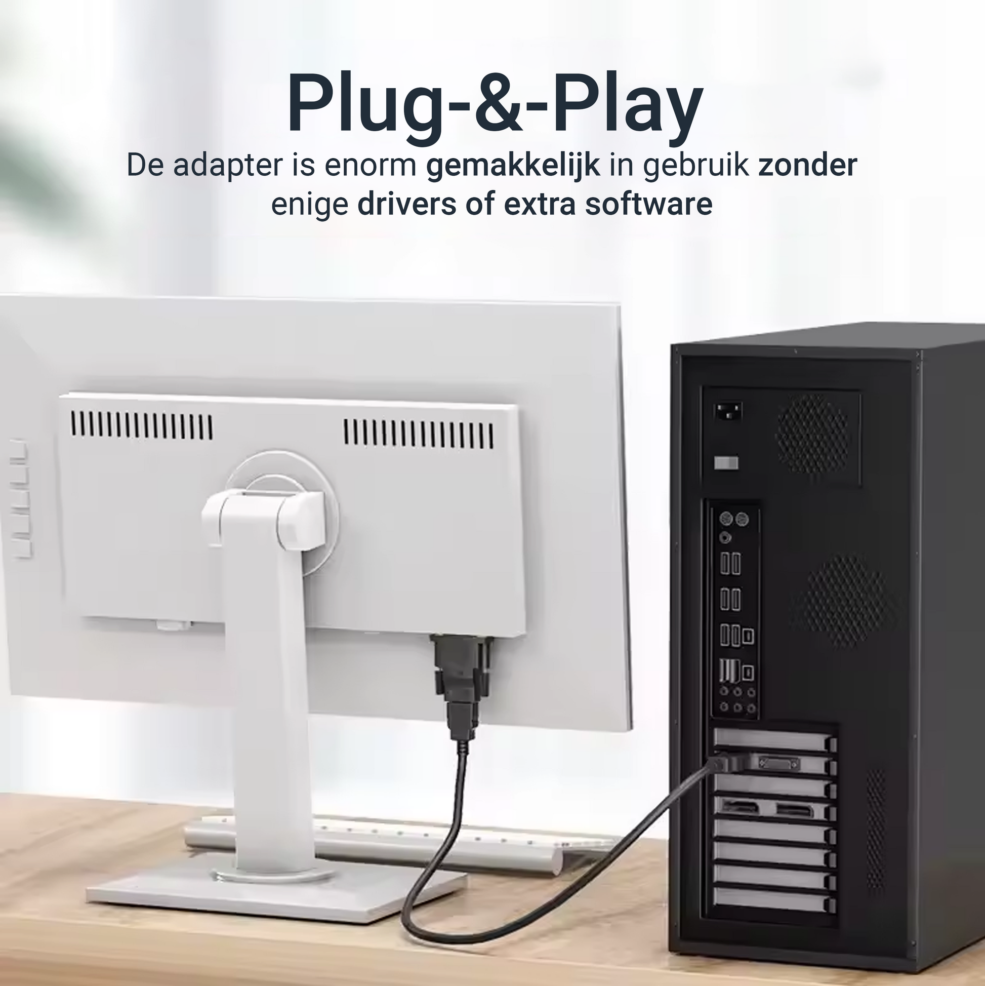 HDMI naar DVI Adapter - Zwart-2