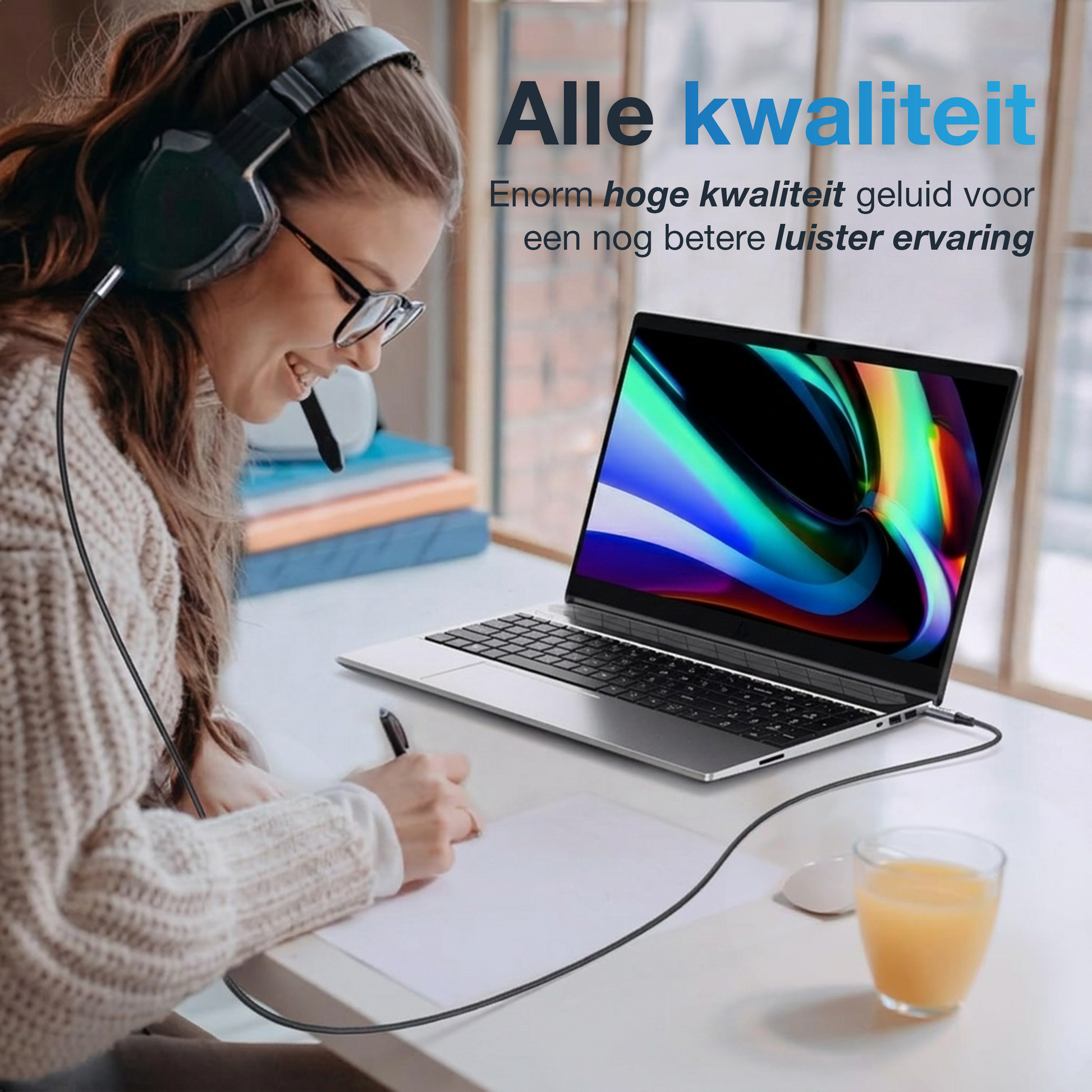 Aux Kabel 3.5 mm - 3 Meter - Spacegrey-3