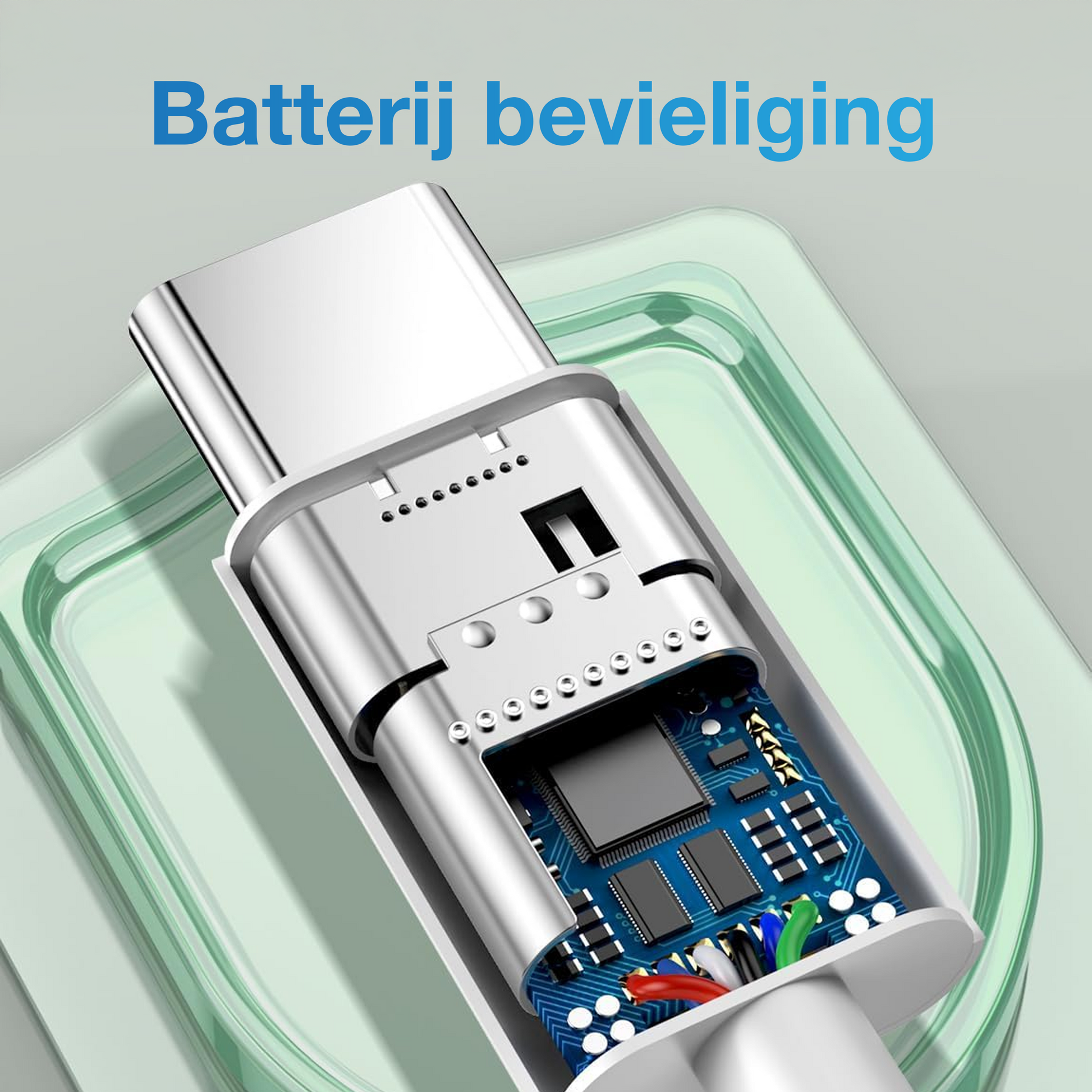 USB-C Apple Watch Oplaadkabel - Wit - 1 Meter-6