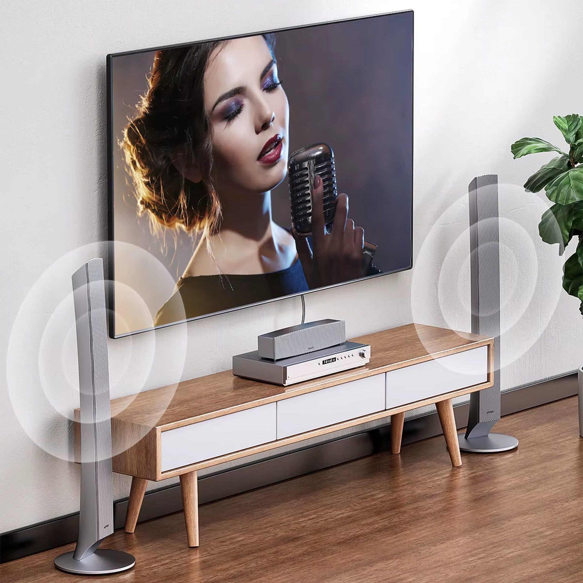 2RCA naar 2RCA Kabel - 5 Meter - Spacegrey-6