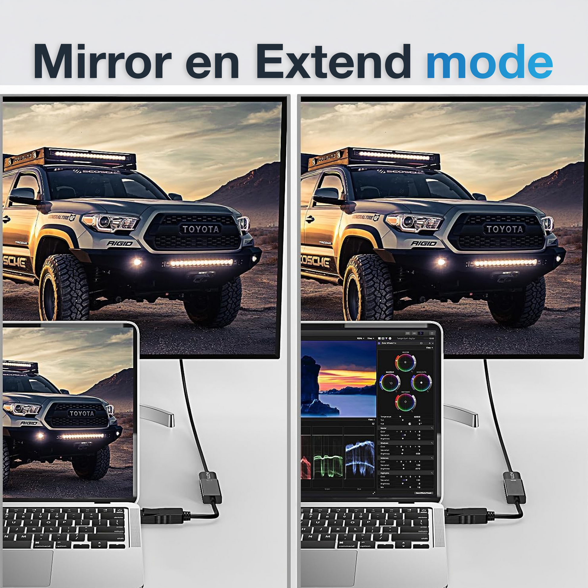 DisplayPort naar HDMI adapter - 0.15 Meter - Zwart-6