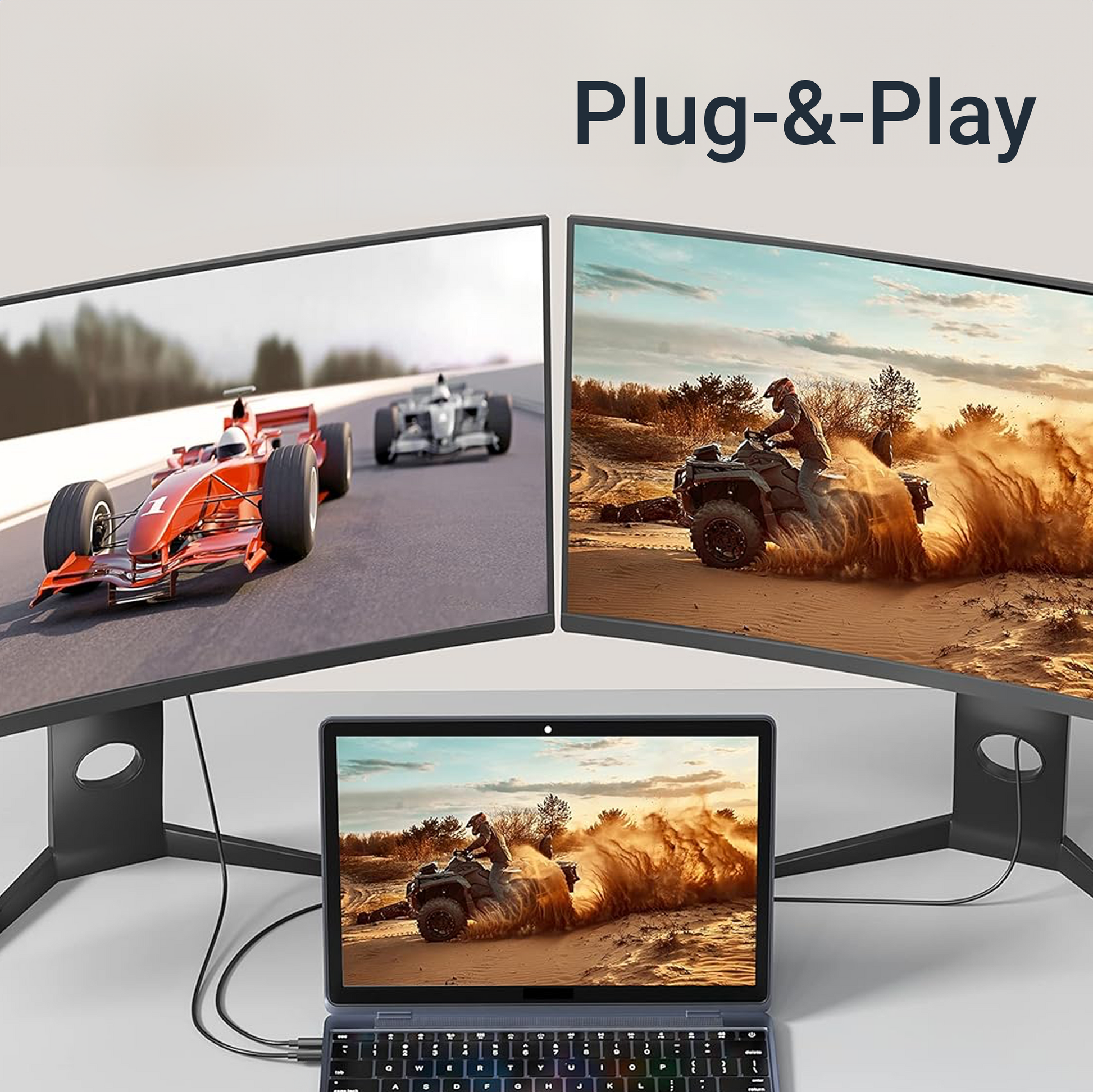 USB-C naar DisplayPort Kabel - 1.8 Meter - Zwart-5