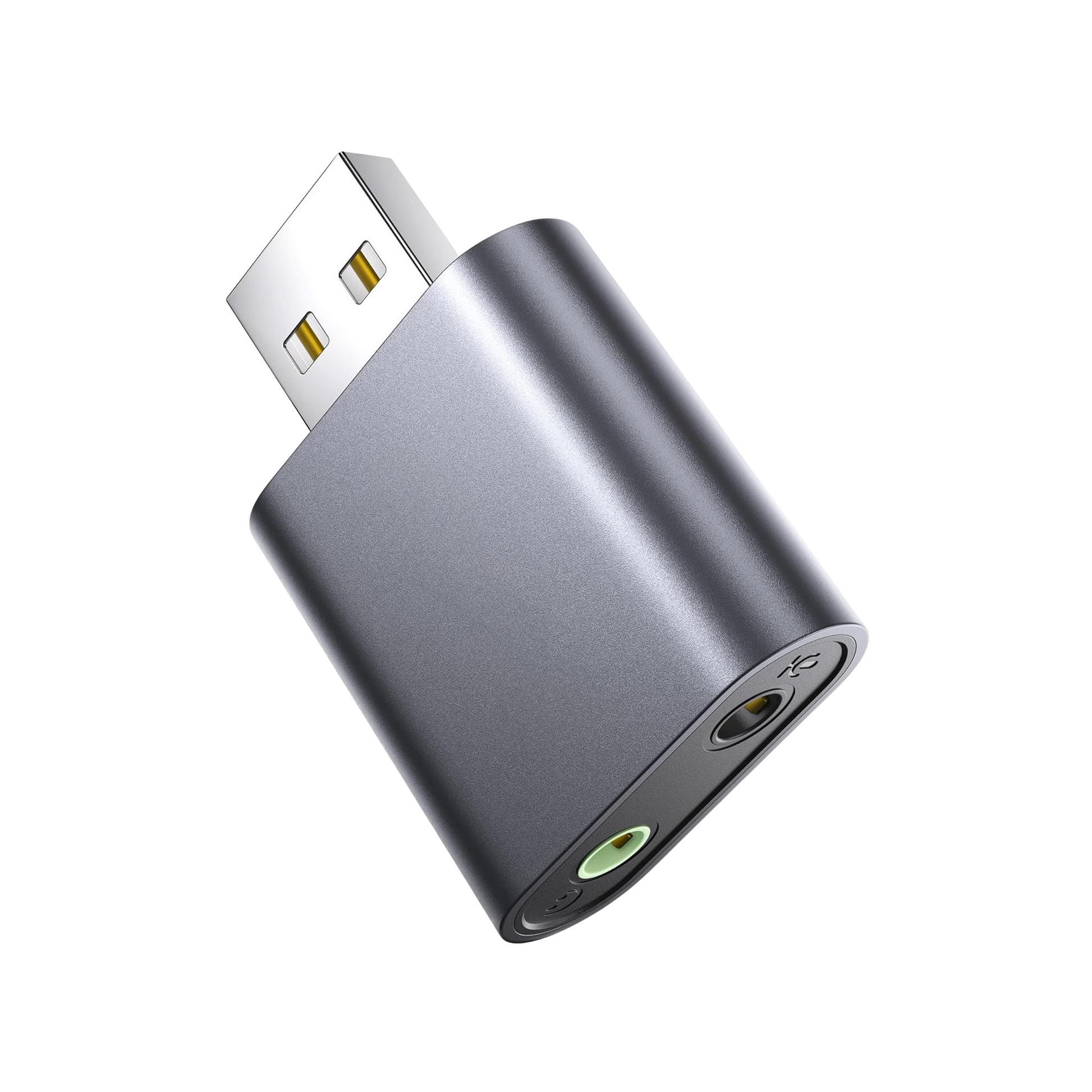 Externe Geluidskaart Adapter - Spacegrey-1