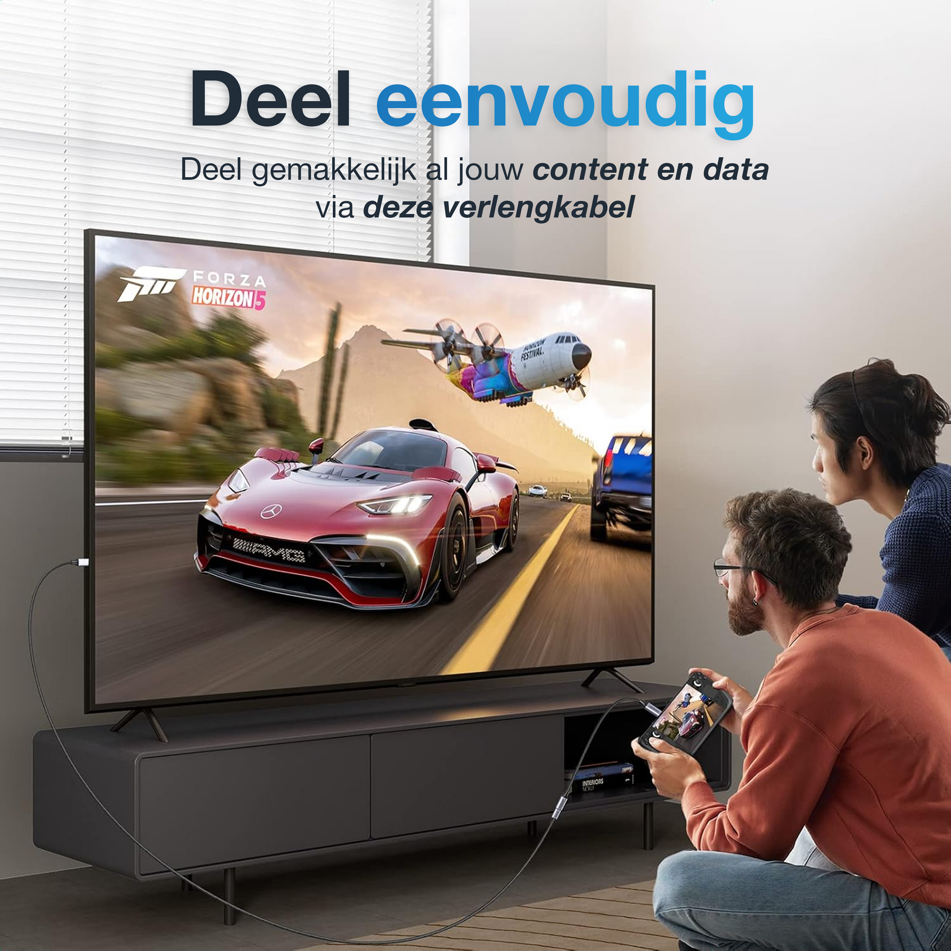 USB-C Verlengkabel - 2 Meter - Spacegrey-4
