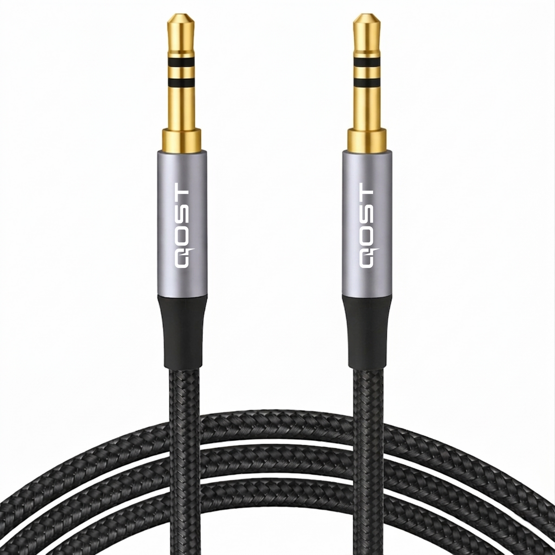 Aux Kabel 3.5 mm - 3 Meter - Spacegrey-1