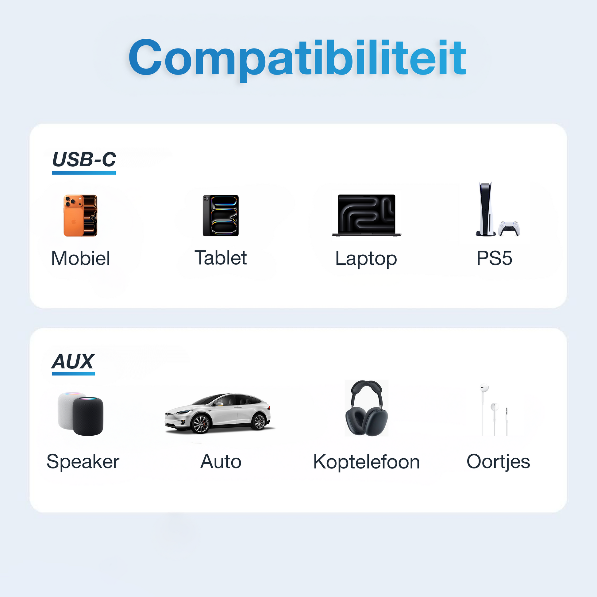 USB-C naar Aux Adapter - Spacegrey-5