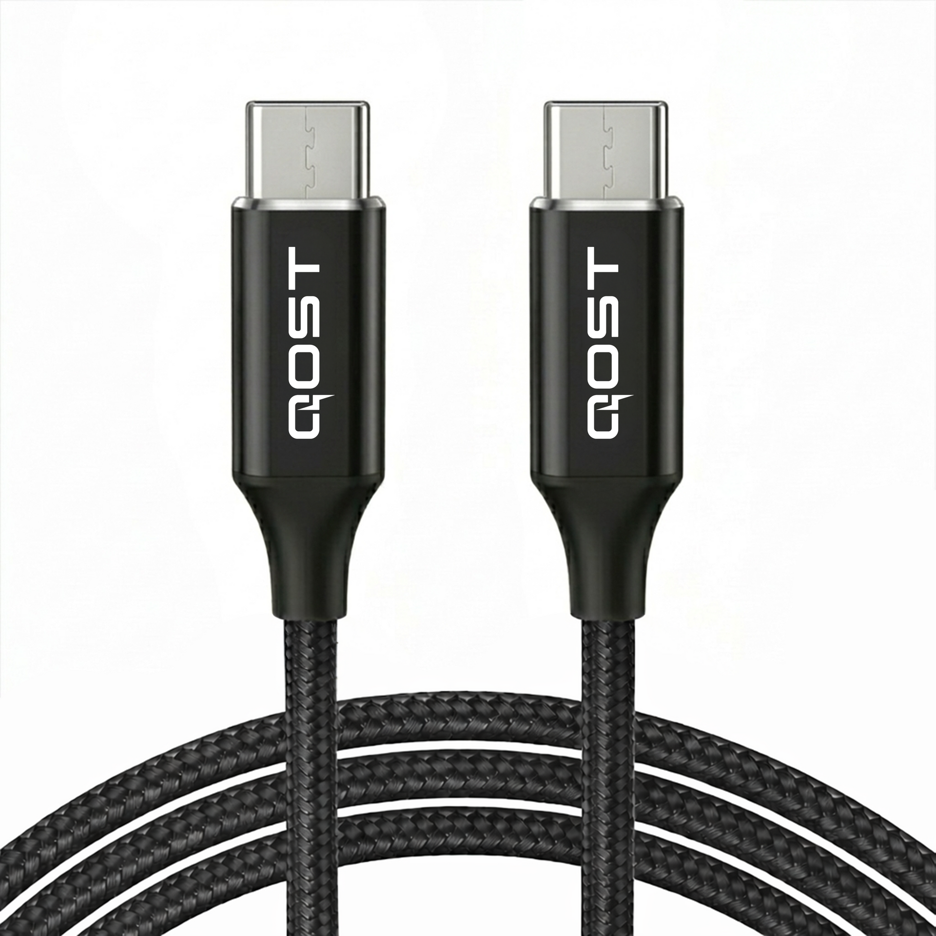 USB-C naar USB-C Kabel - 100W - Zwart - 0.5 Meter