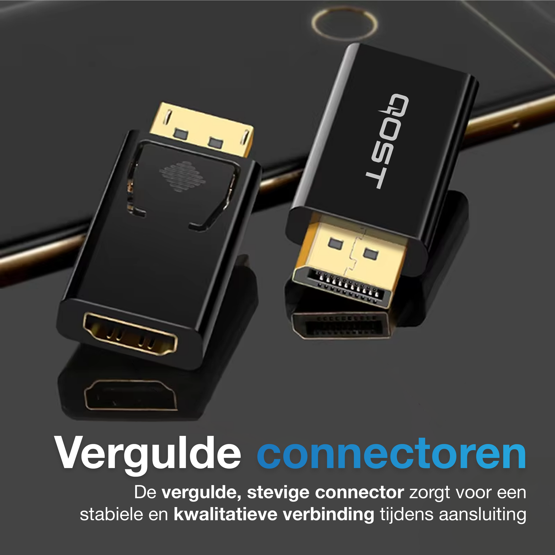 DisplayPort naar HDMI Adapter - Zwart-4