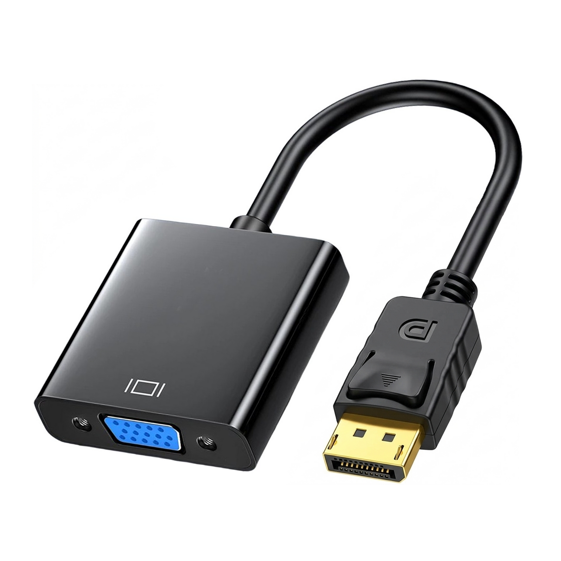 DisplayPort naar VGA Adapter - Zwart