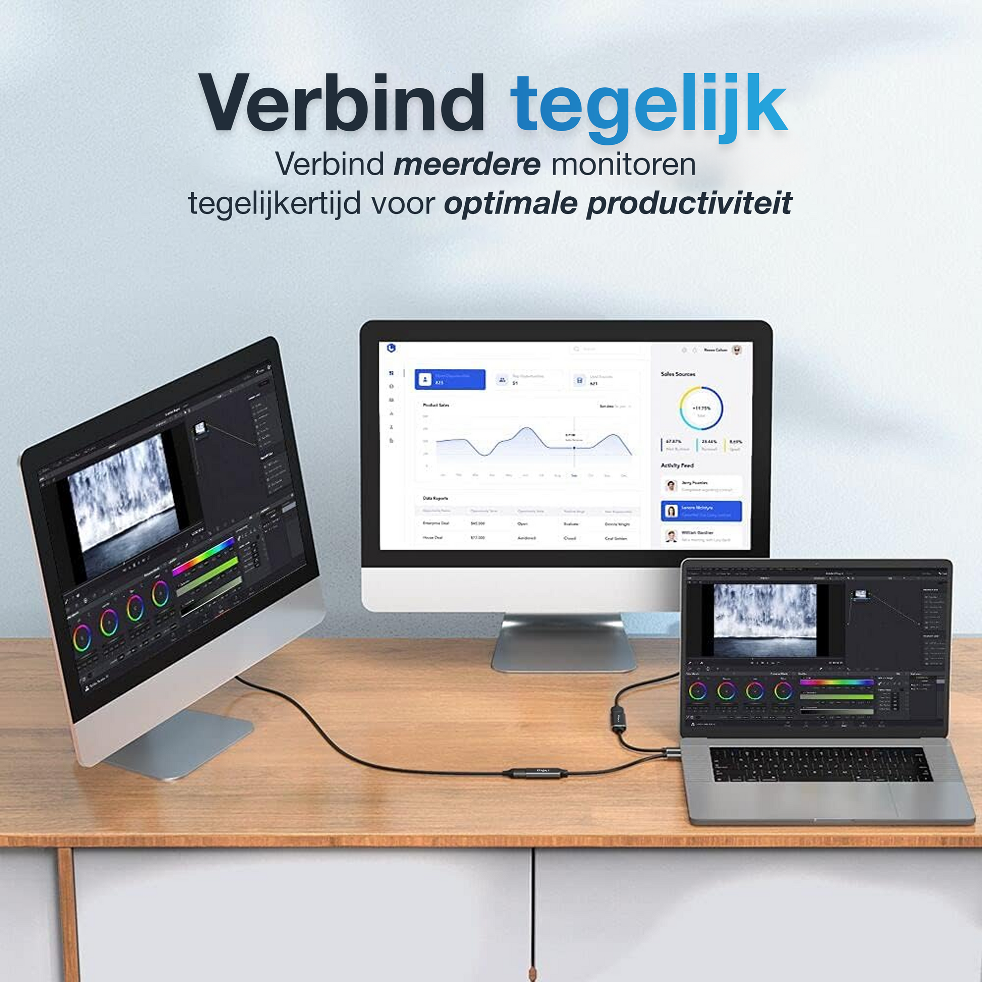 USB-C naar HDMI Adapter - Zwart-5