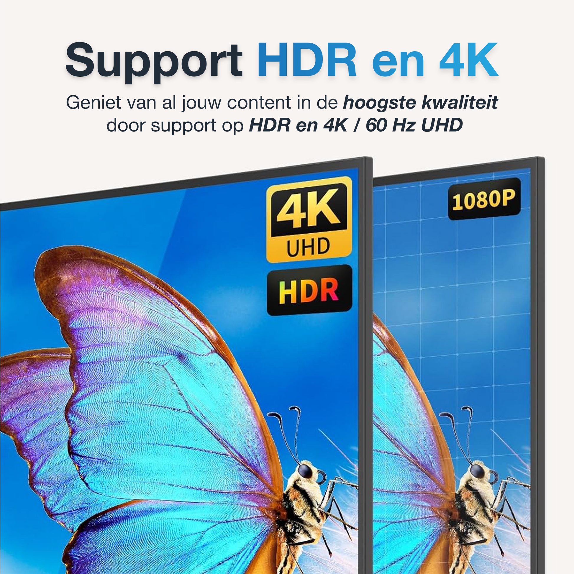 DisplayPort naar HDMI kabel - 1.8 Meter - Zwart-4