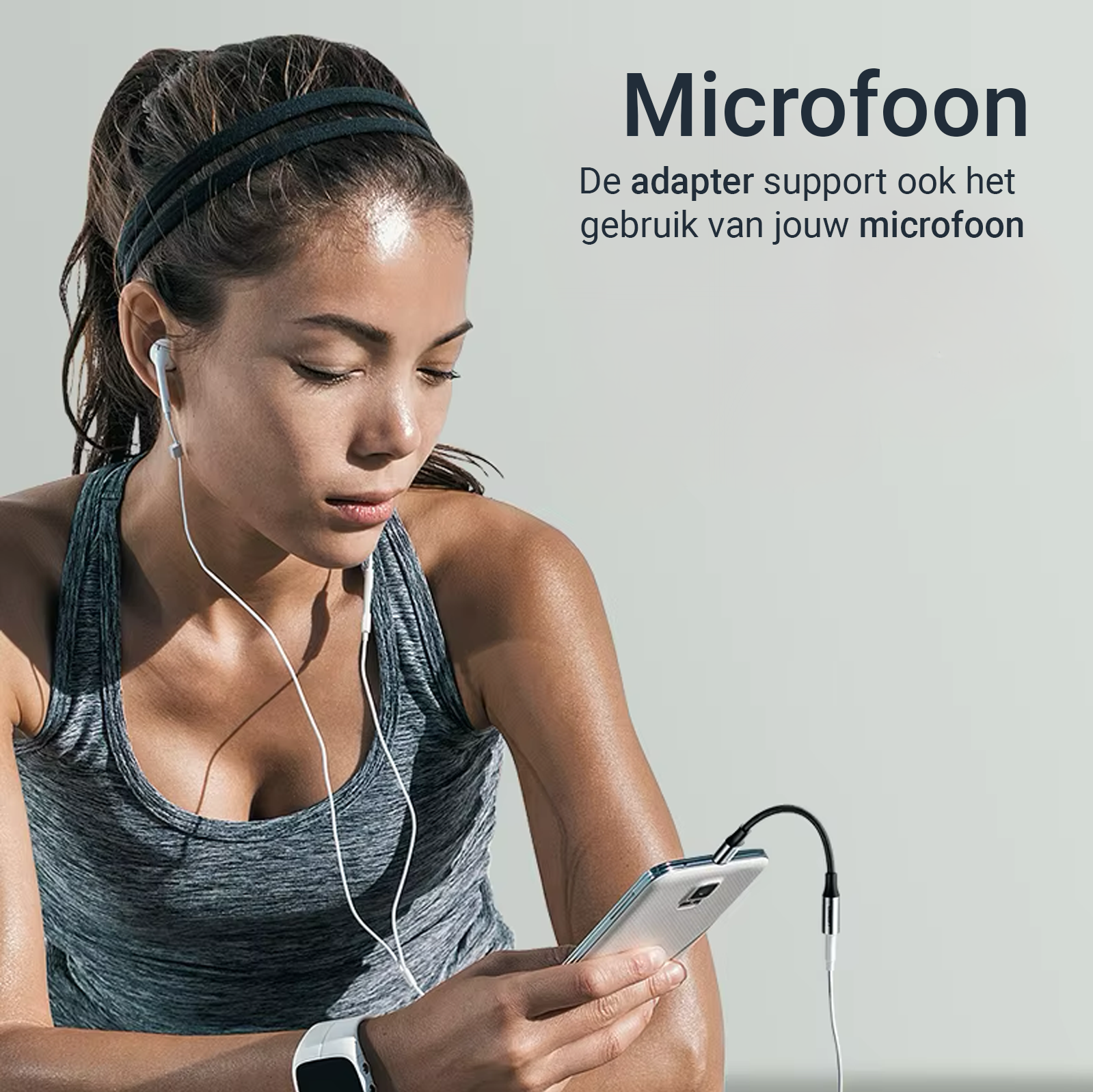 USB-C naar Aux Adapter - Spacegrey-7