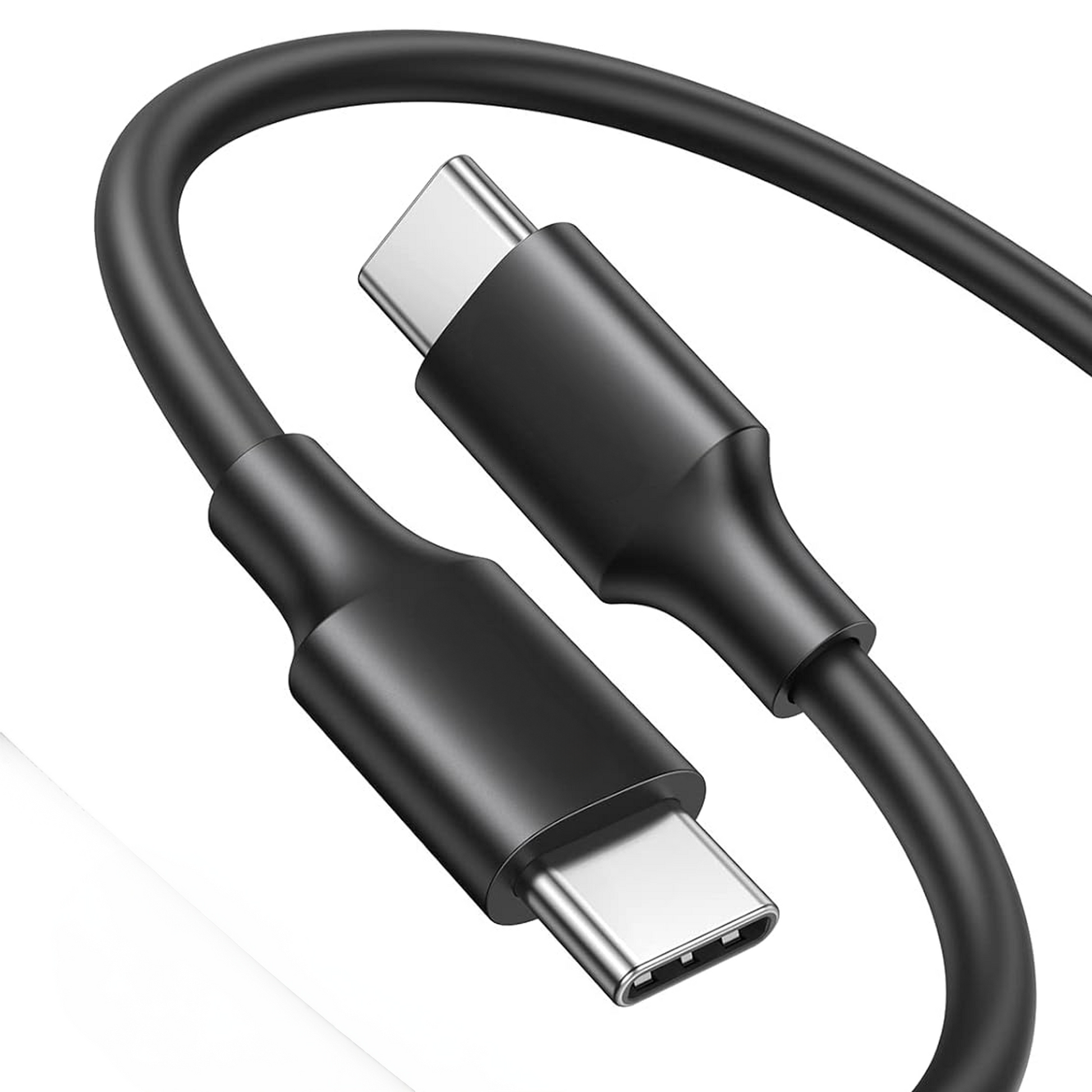 USB-C naar USB-C Kabel - 60W - Zwart - 1.5 Meter-1