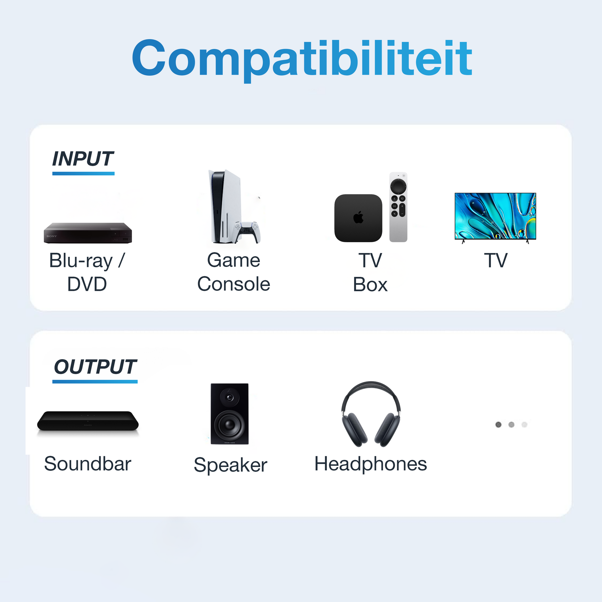 Digitaal naar Analoog Adapter - Zwart-2