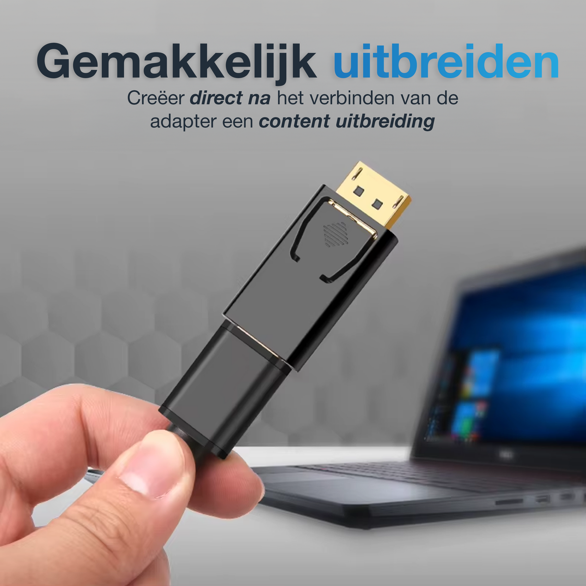 DisplayPort naar HDMI Adapter - Zwart-2