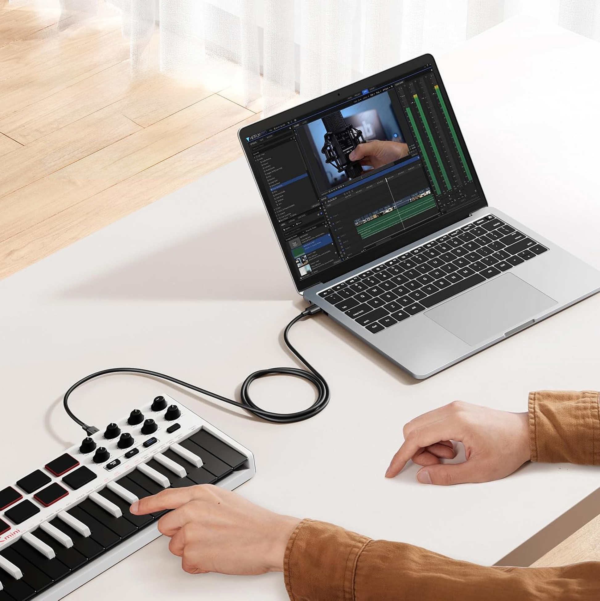USB-A naar Printerkabel 3.0 - 3 Meter - Zwart-5