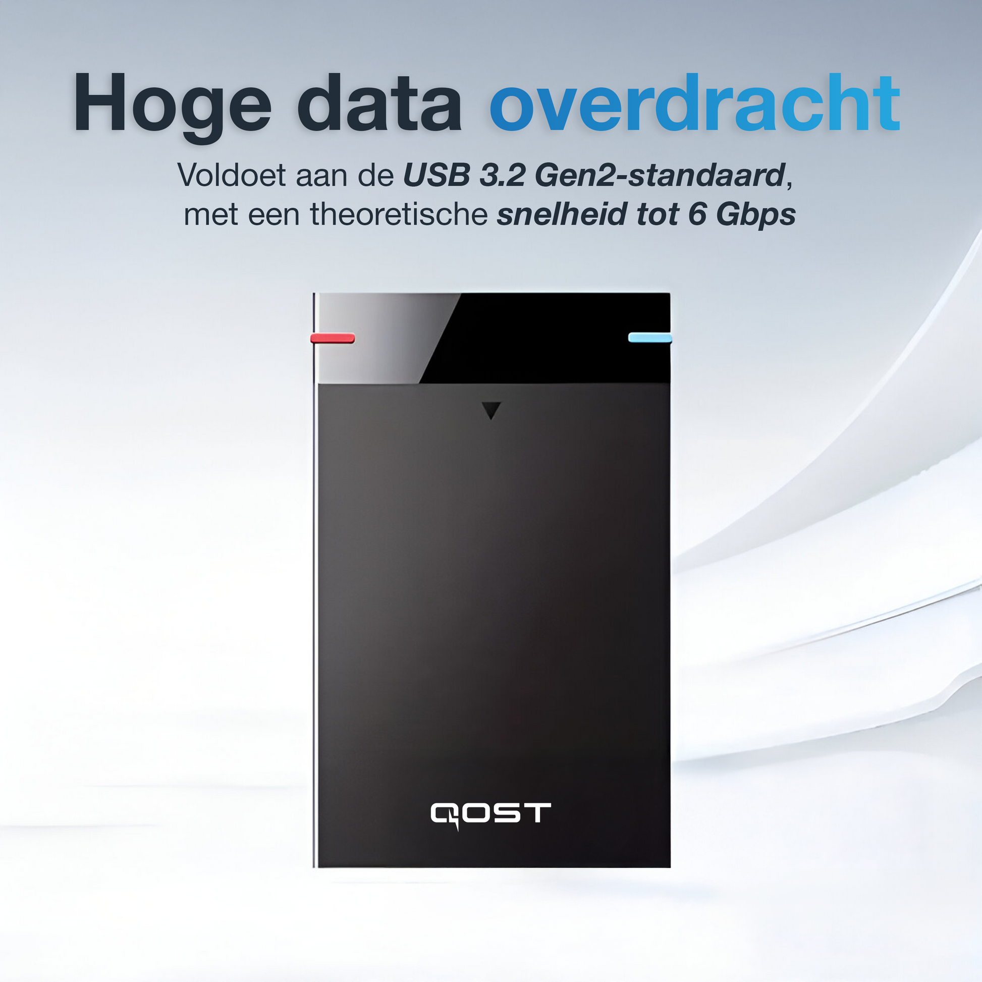 2.5 Inch Harde Schijf Behuizing - Zwart-2