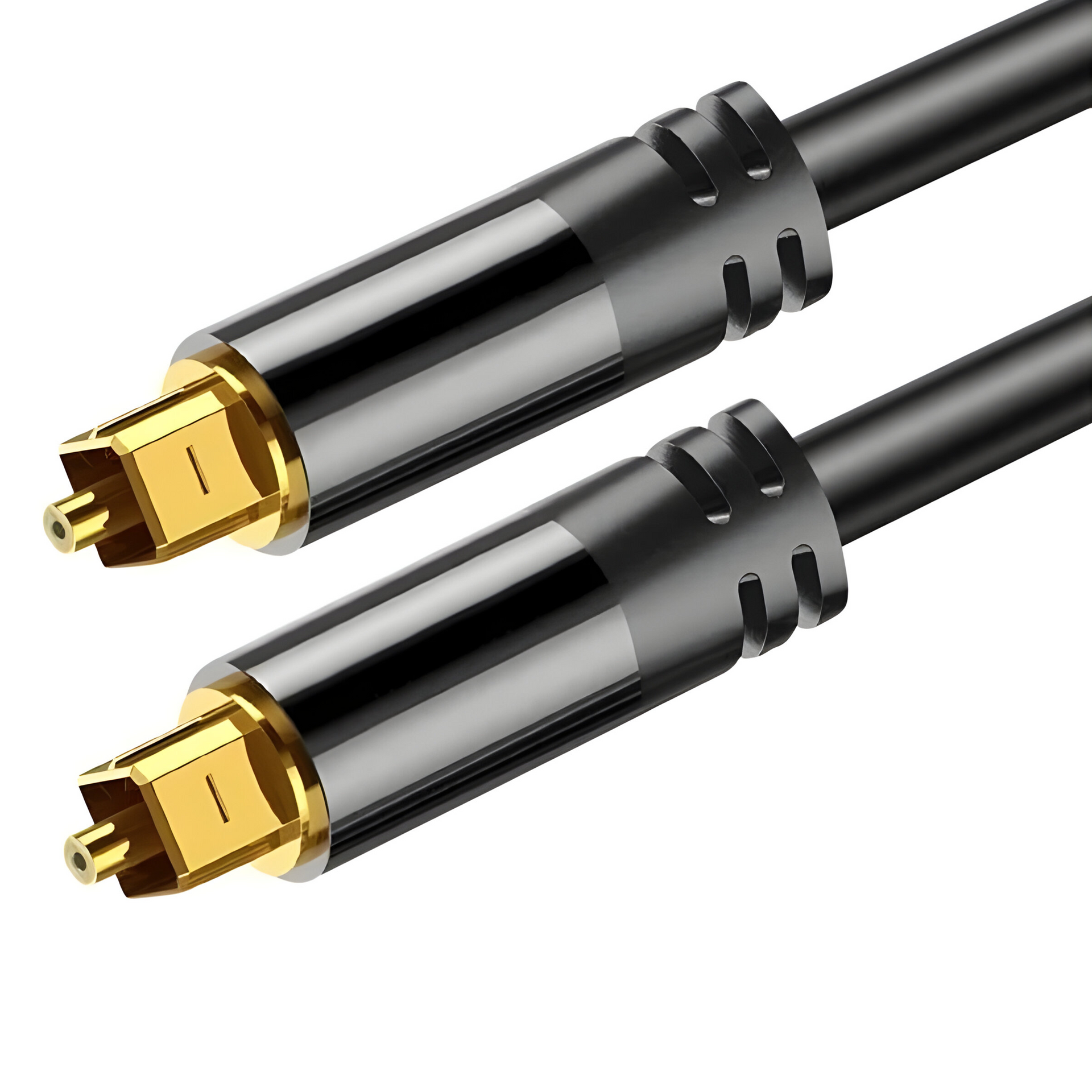 Toslink Optische Kabel - 1 Meter - Zwart - PVC