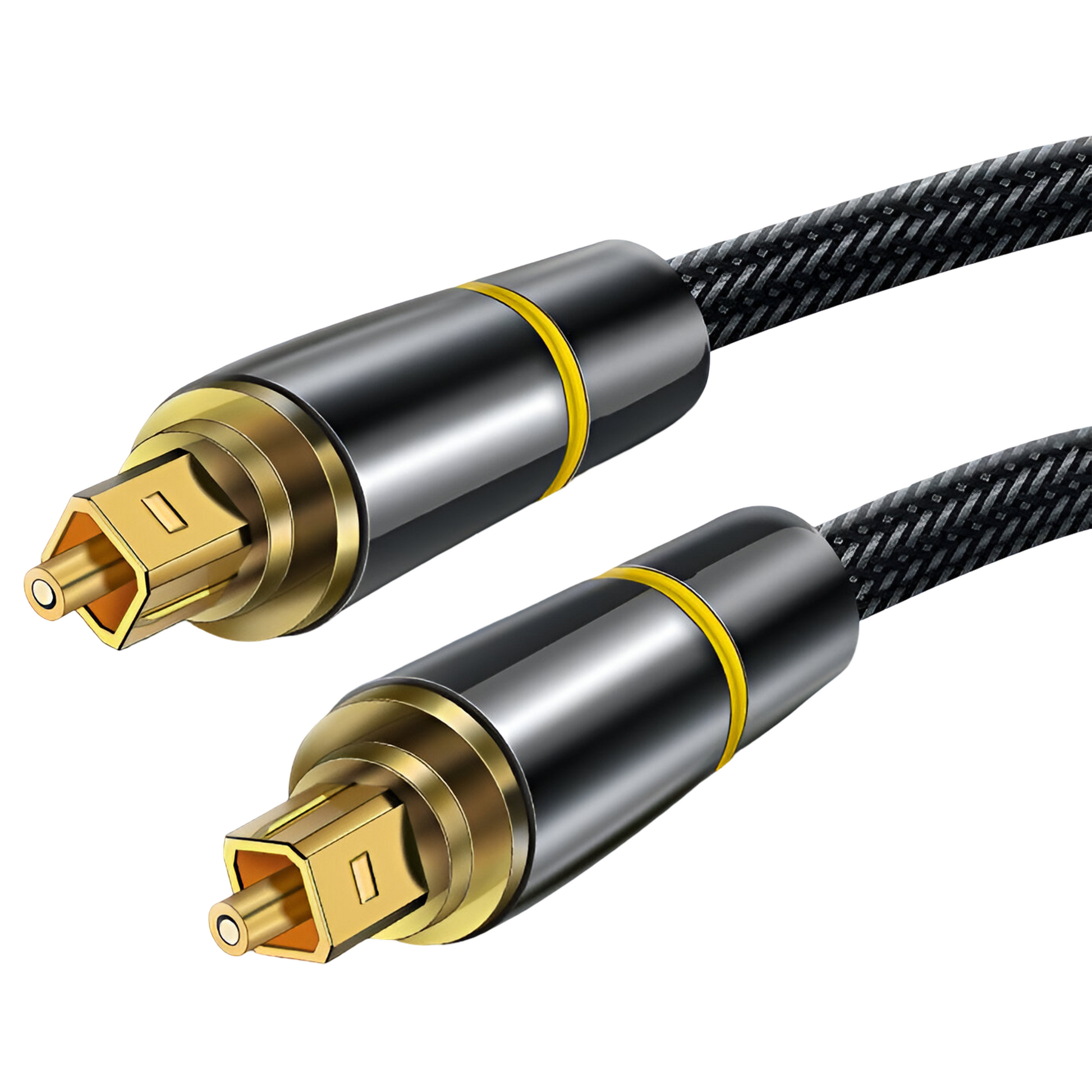 Toslink Optische Kabel - 10 Meter - Zwart - Nylon-1