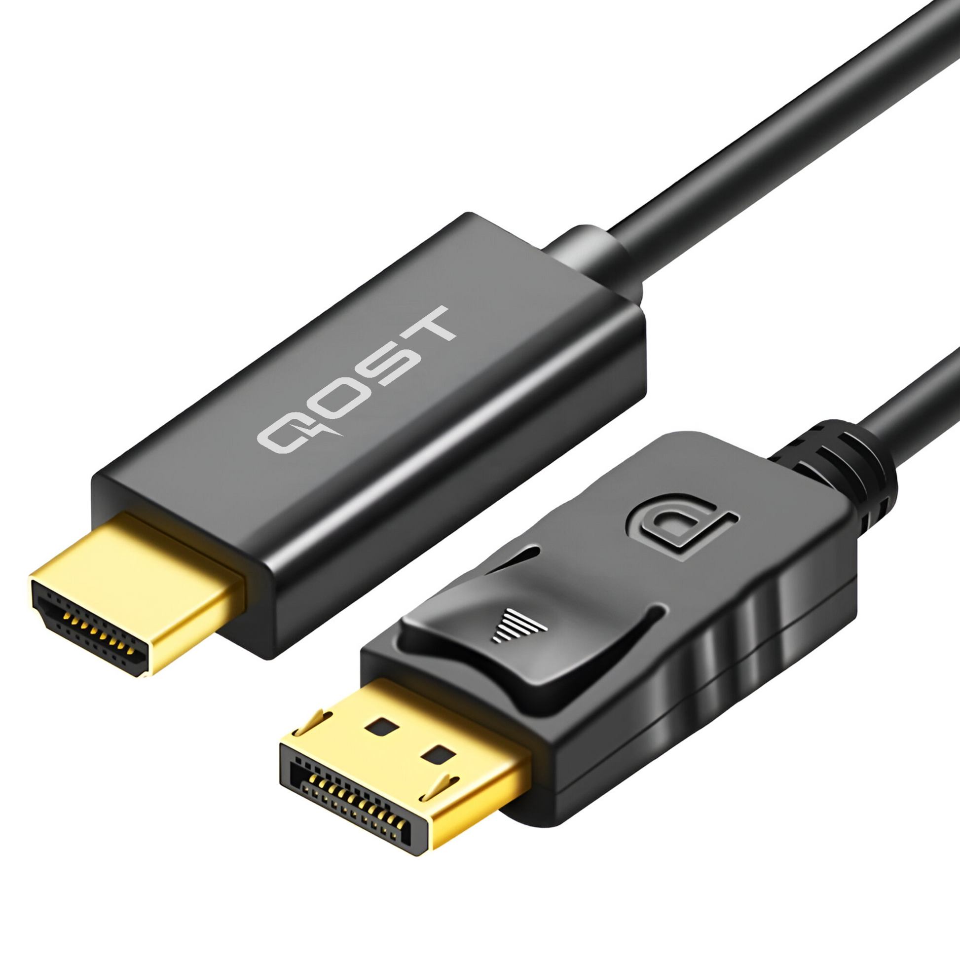 DisplayPort naar HDMI kabel - 1.8 Meter - Zwart-1
