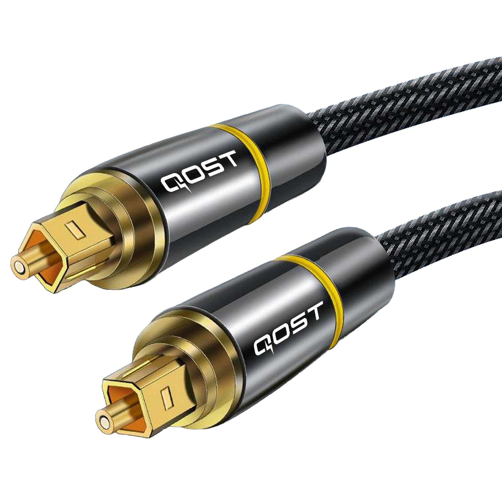 Toslink Optische Kabel - 5 Meter - Zwart - Nylon-1