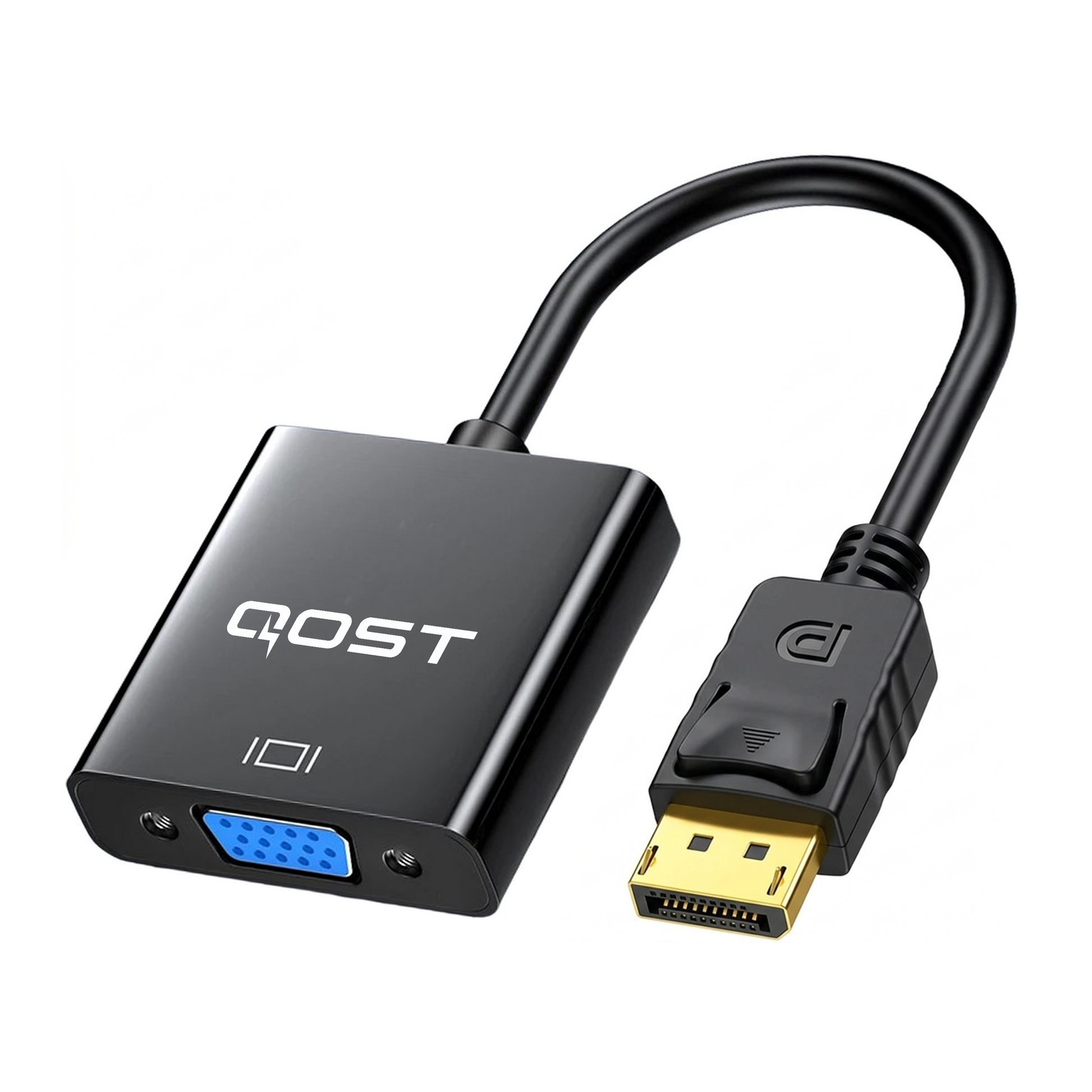 DisplayPort naar VGA Adapter - Zwart-1