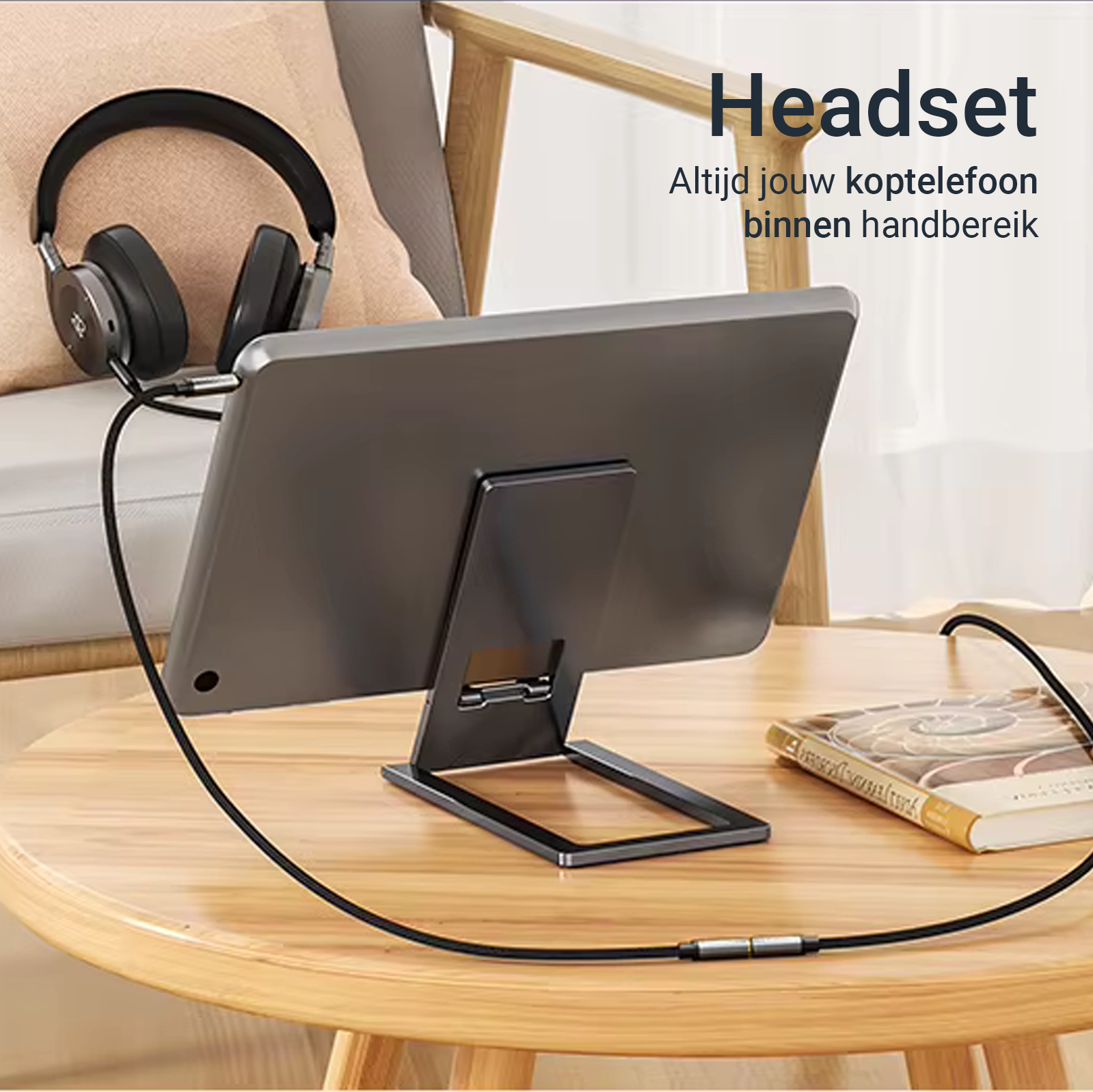 Aux Verlengkabel - 3 Meter - Spacegrey-6