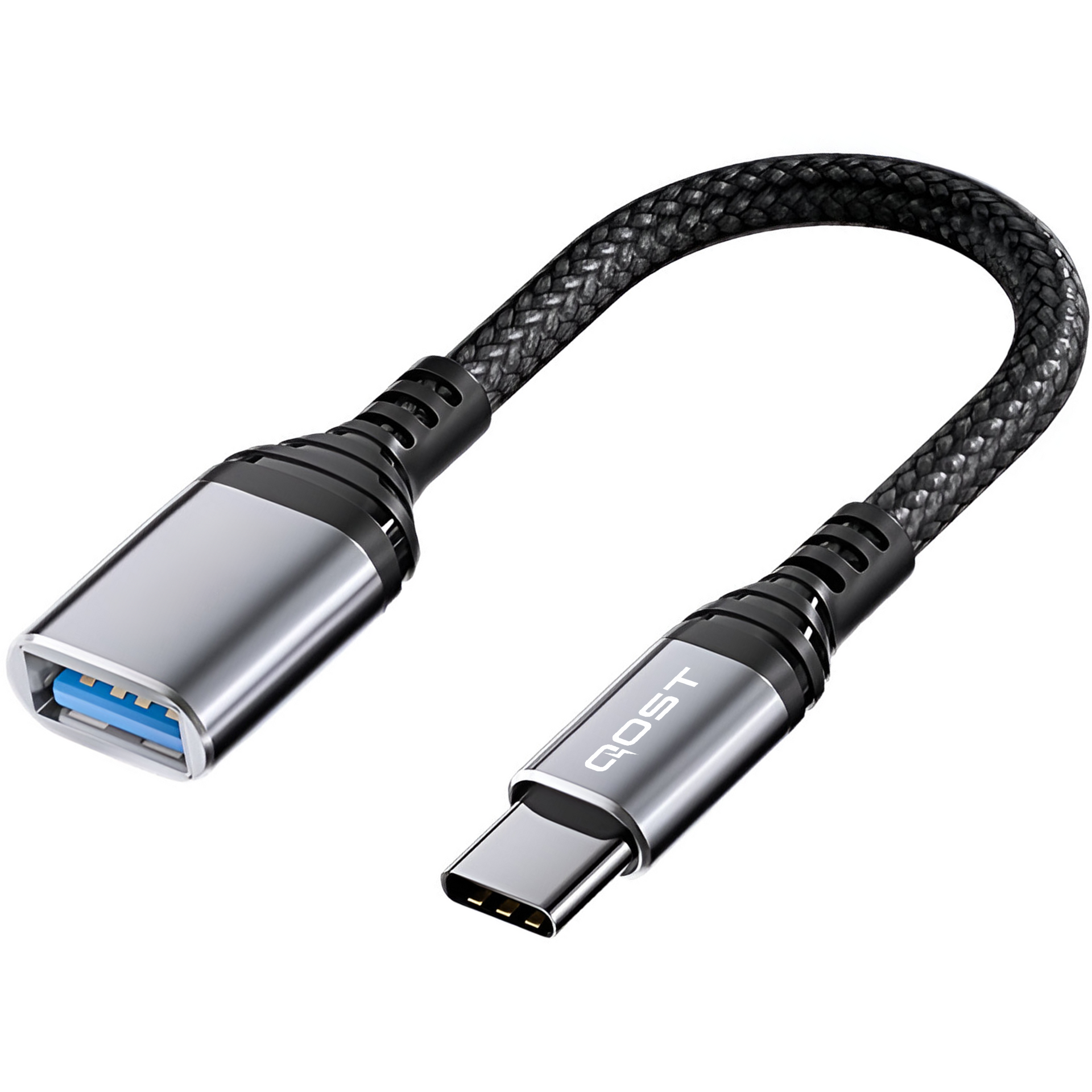 USB-C naar USB-A Adapter - Spacegrey
