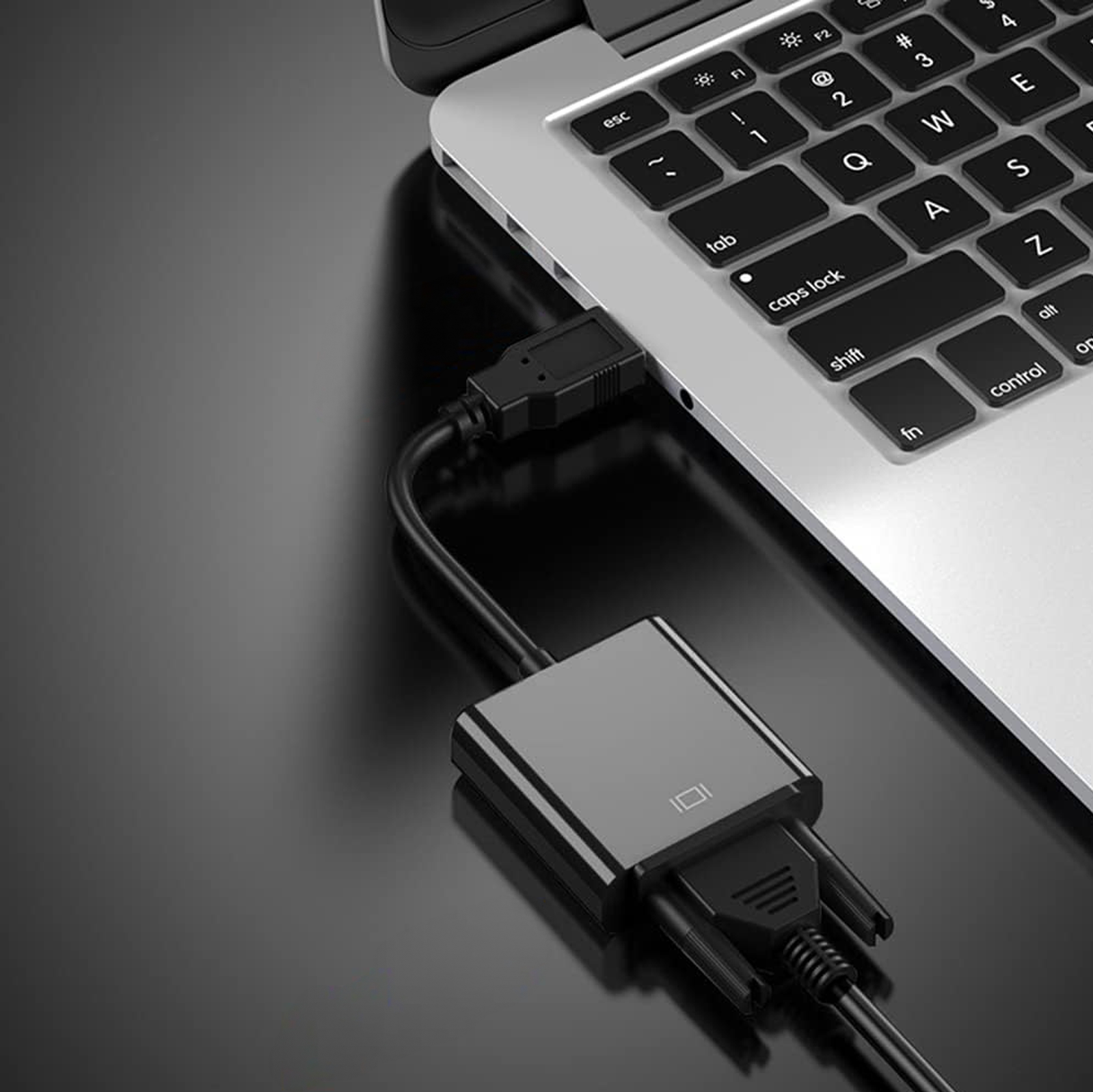 USB-A naar VGA Adapter - Zwart-4