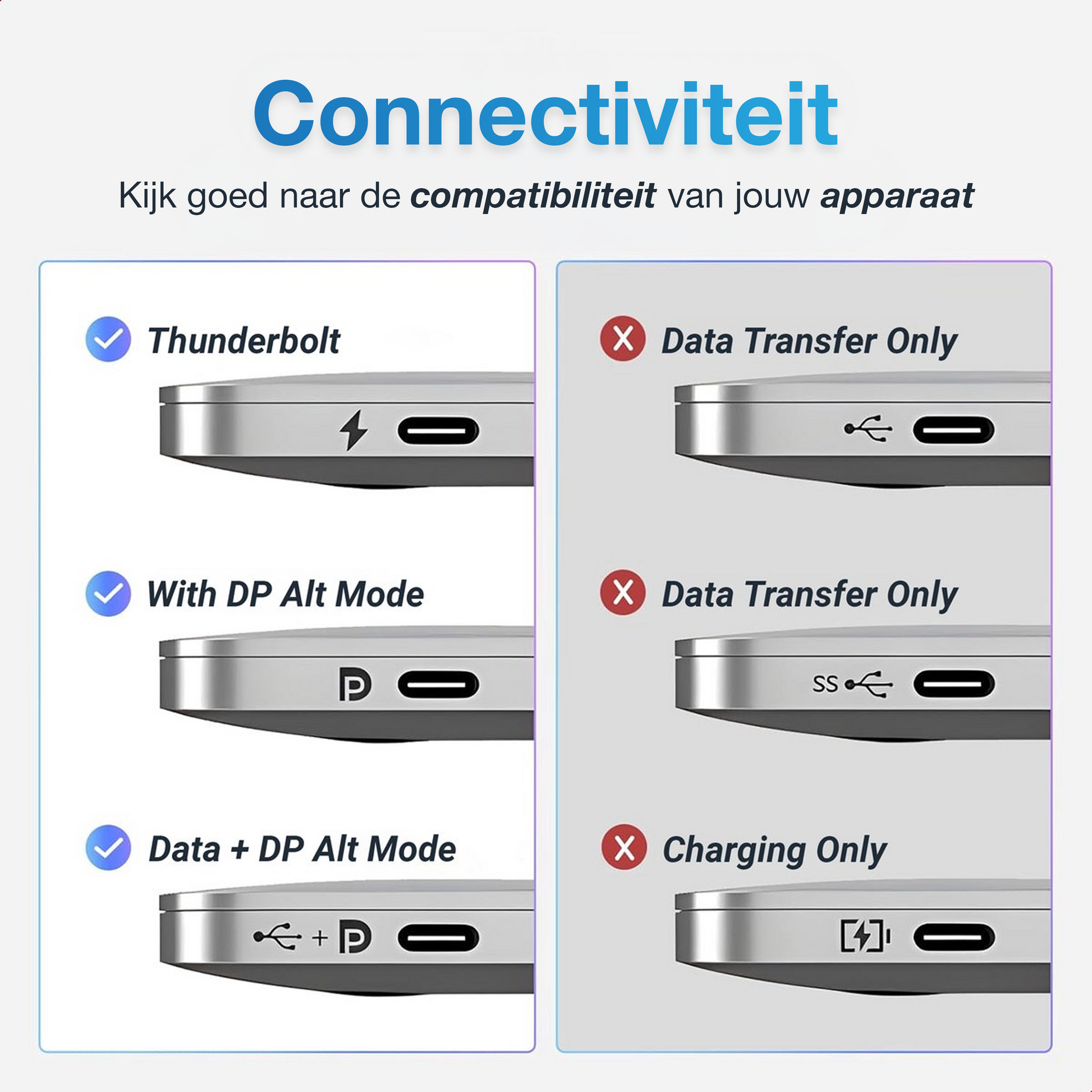 USB-C naar DisplayPort Adapter - Spacegrey-5