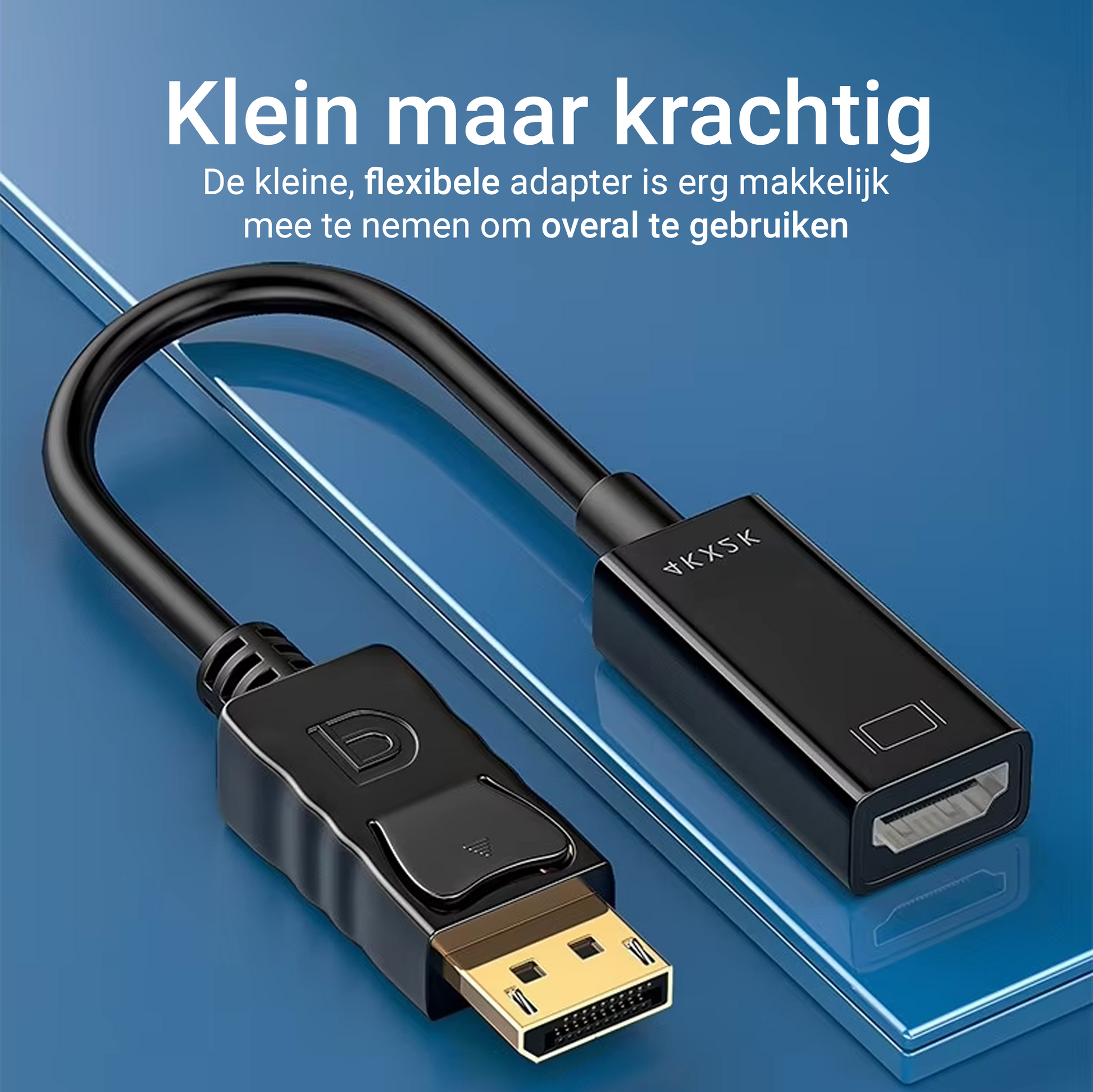 DisplayPort naar HDMI adapter - 0.15 Meter - Zwart-3