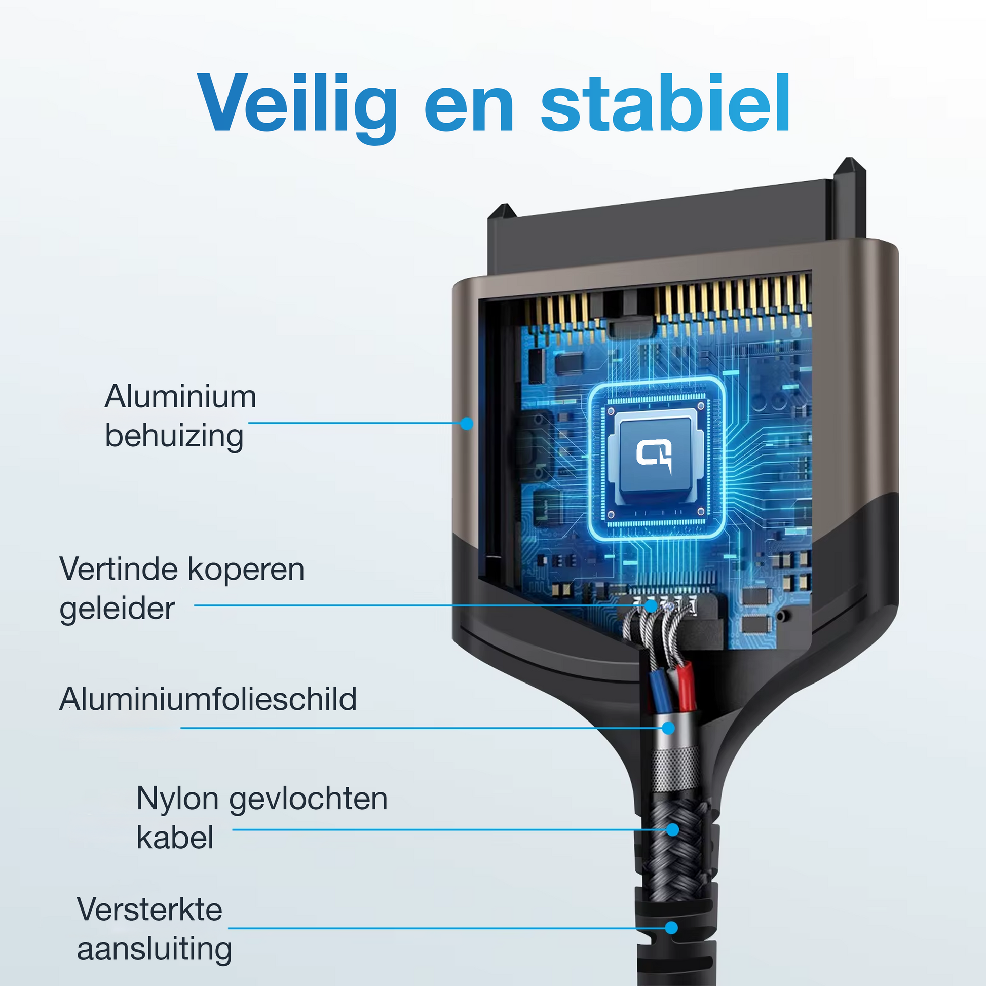 USB-C naar Sata Adapter - Zwart-5