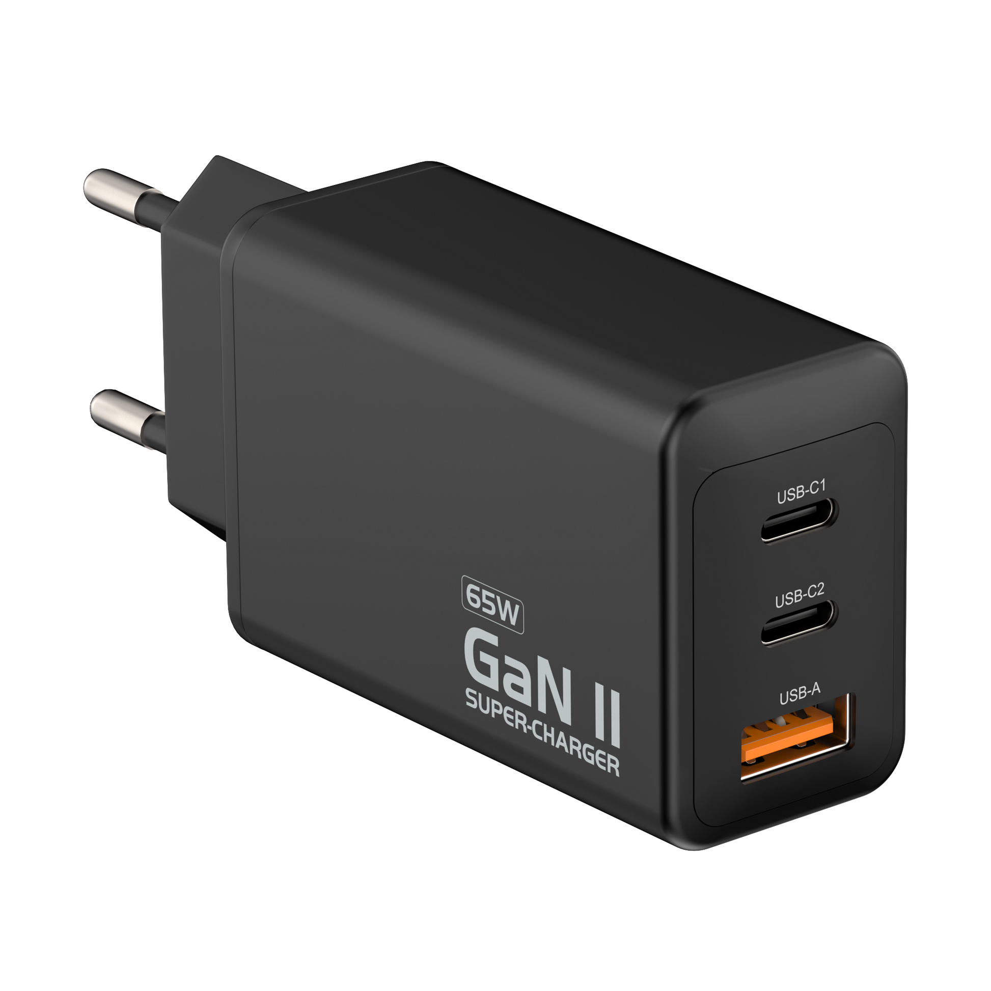 USB-C Adapter 65W - USB-A / USB-C - Zwart-10