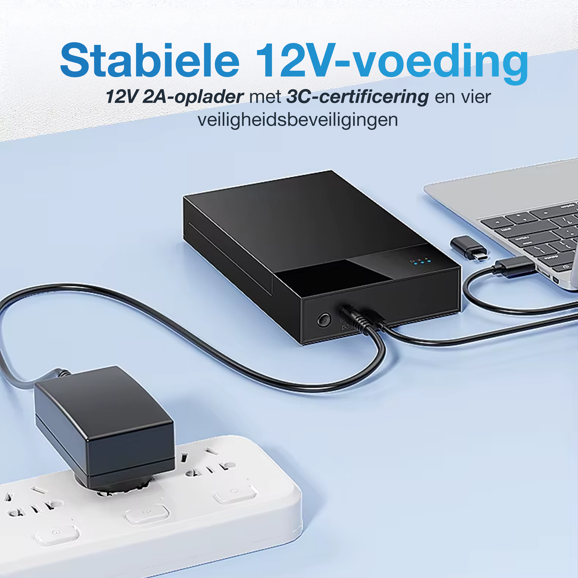 3.5 Inch Harde Schijf Behuizing - Zwart-4