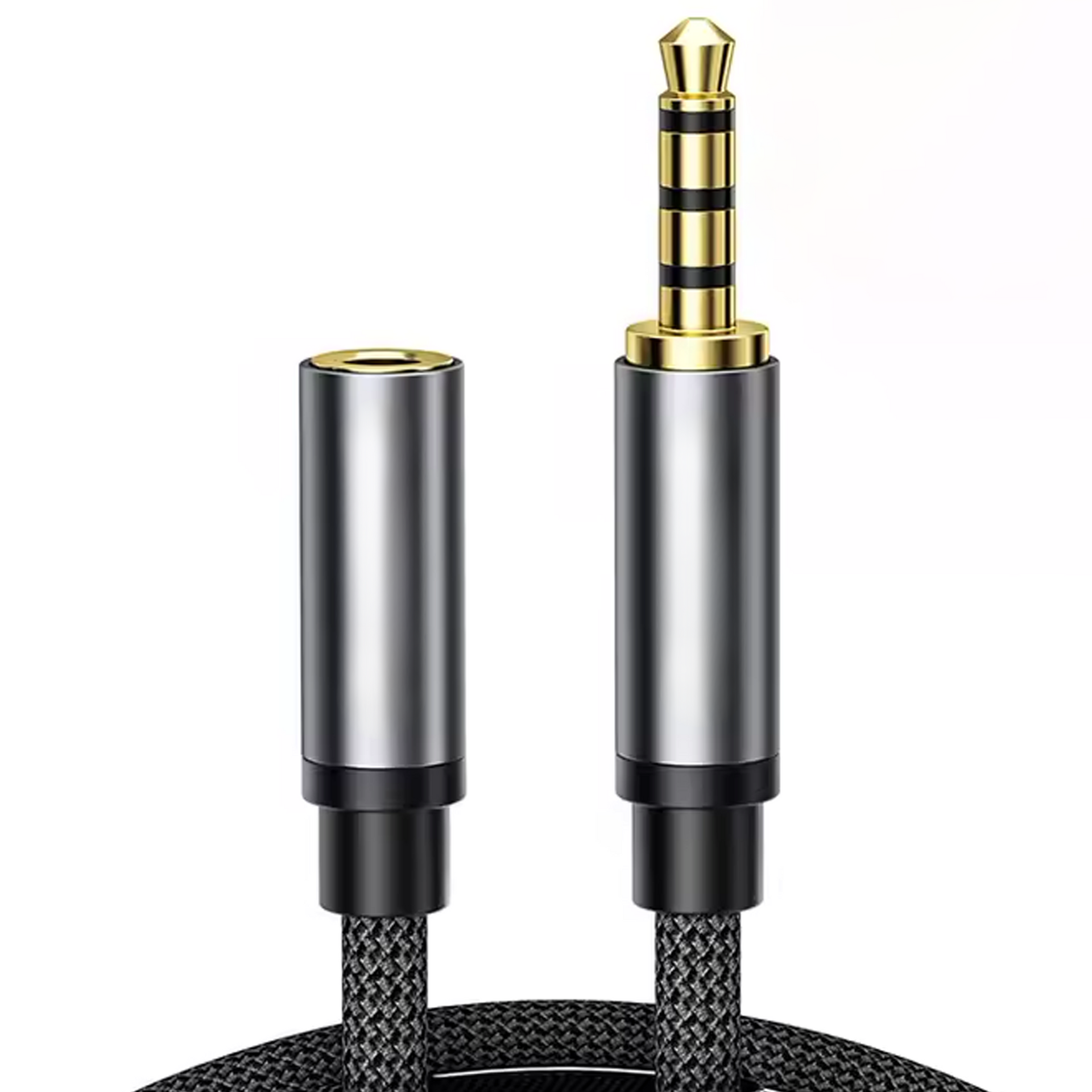 Aux Verlengkabel - 1 Meter - Spacegrey