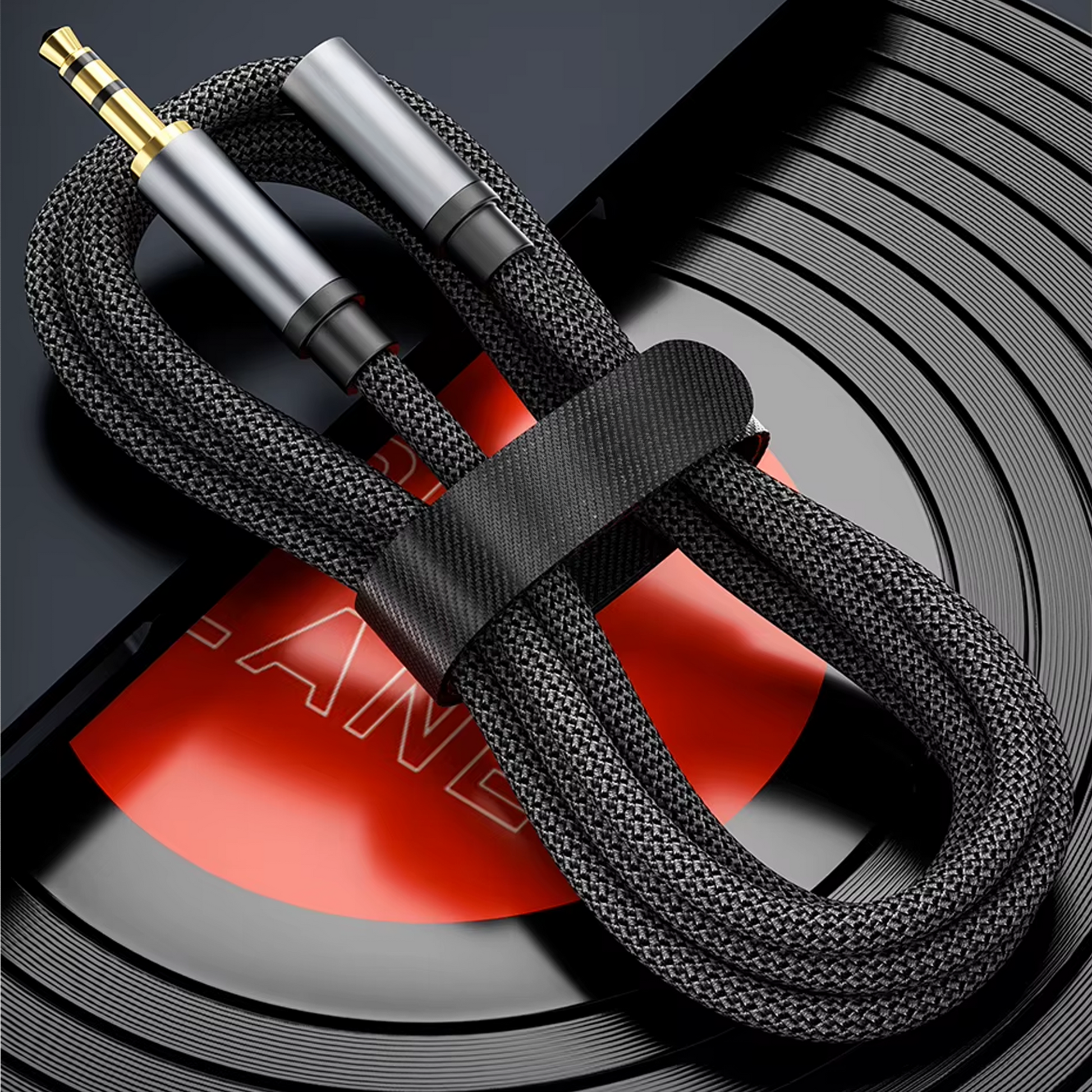 Aux Verlengkabel - 1.5 Meter - Zwart-5