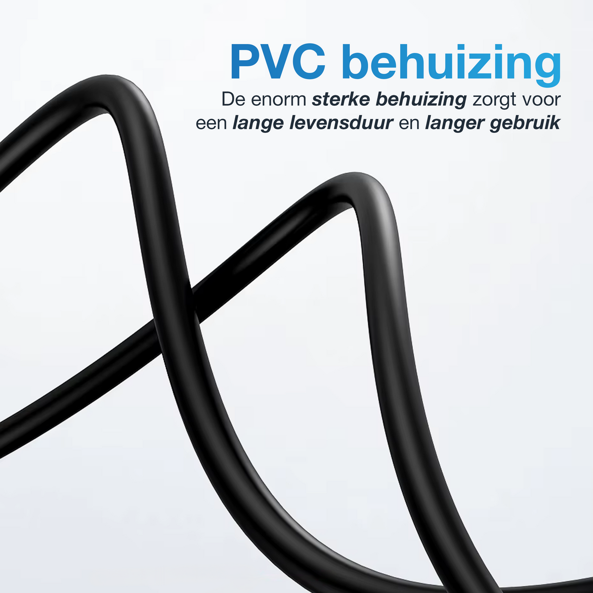 USB-C Verlengkabel - 3 Meter - Zwart-4