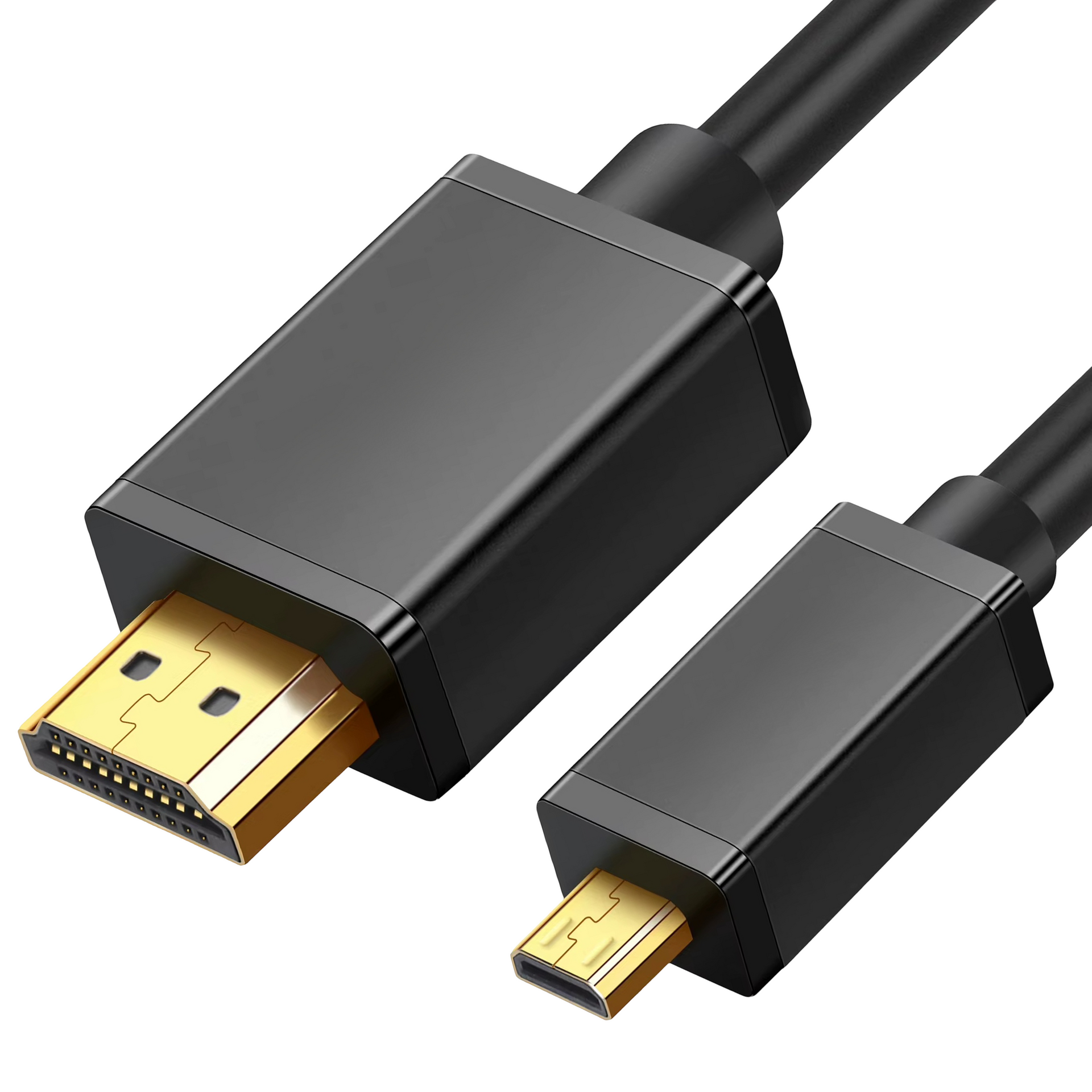 Micro HDMI naar HDMI Kabel - 1 Meter - Zwart